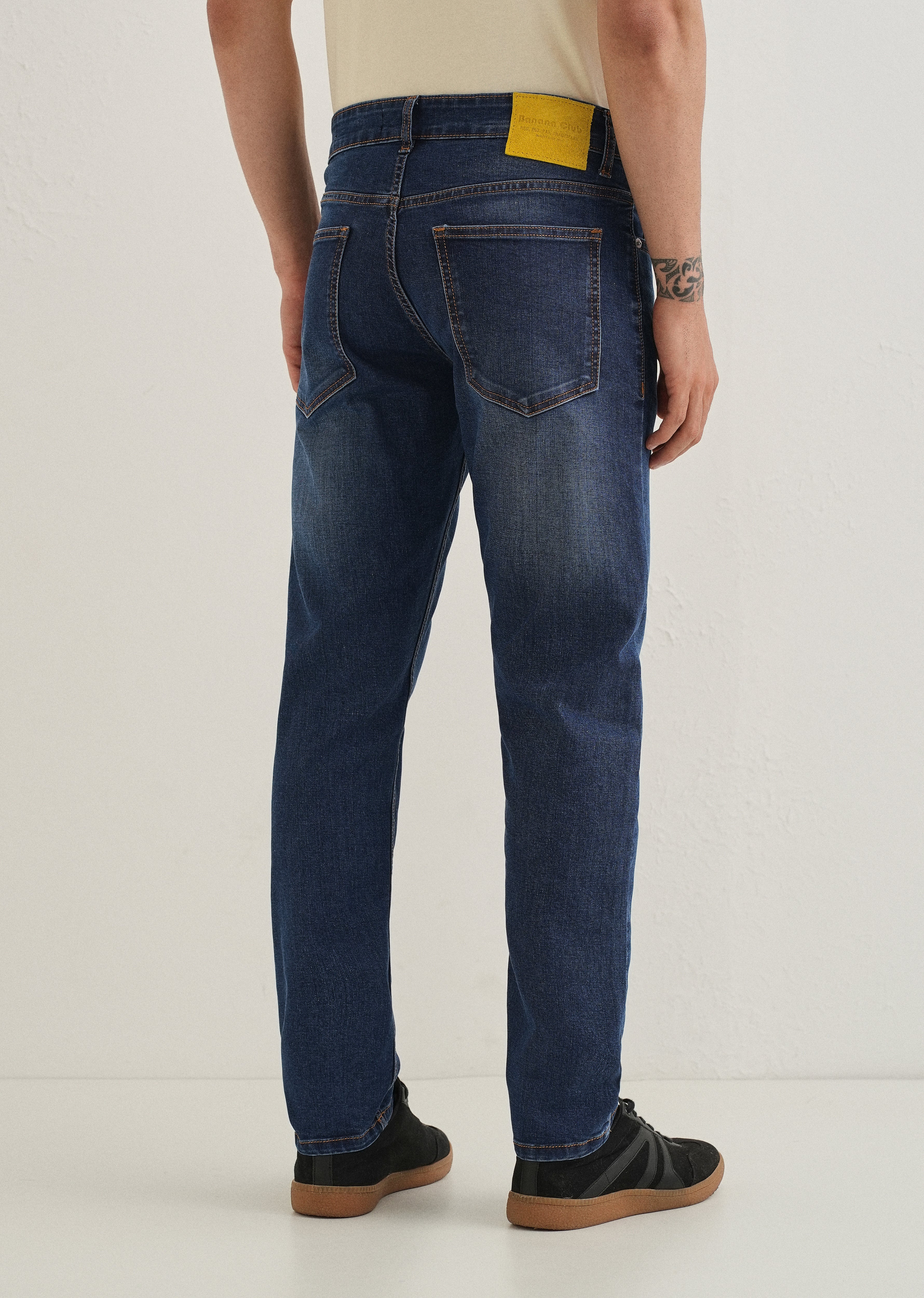 Light Blue Fade Ankle Fit Jeans
