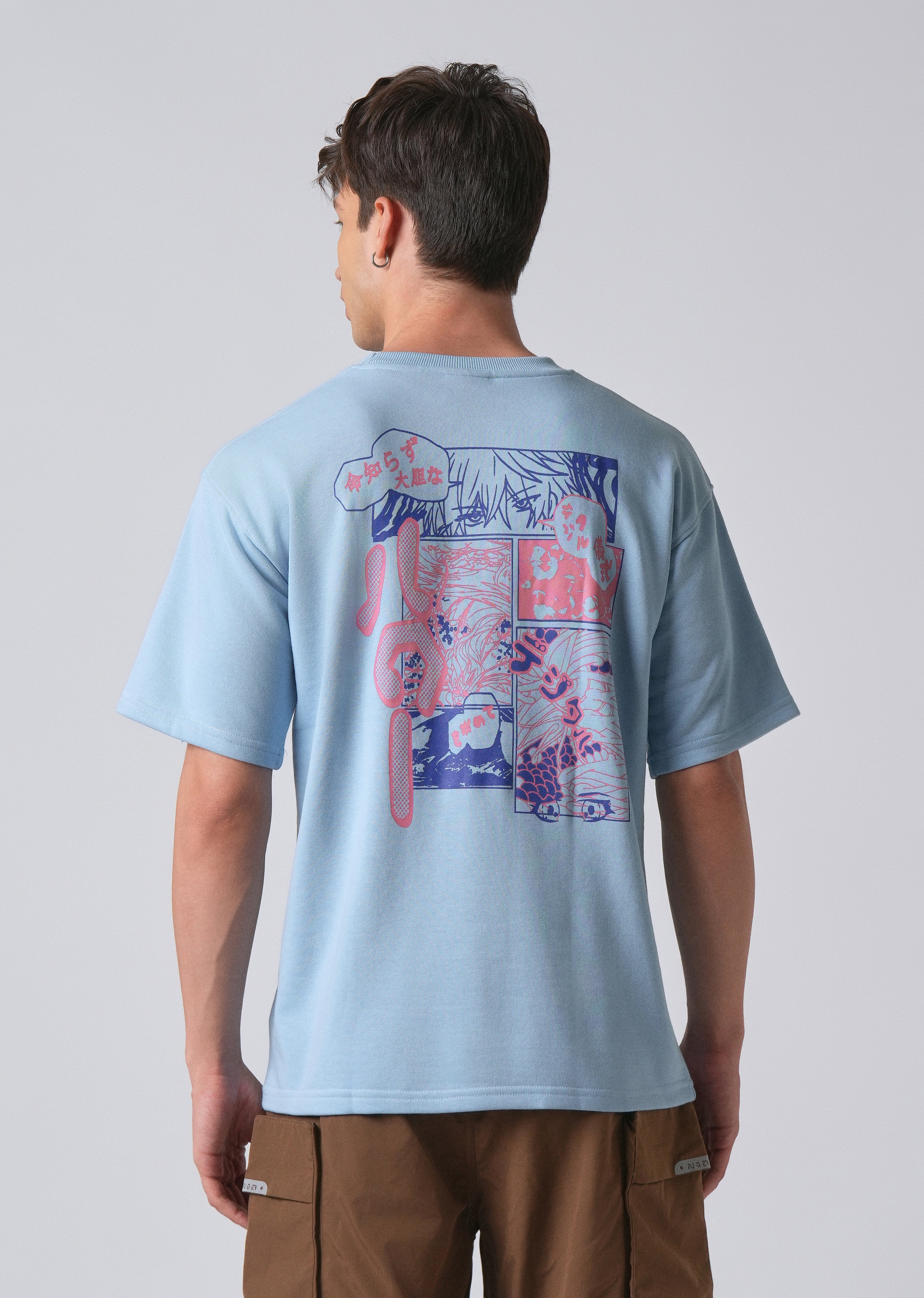 Light Blue Oversized T-shirt