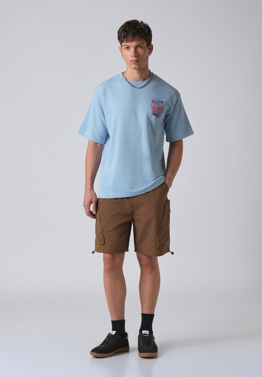 Light Blue Oversized T-shirt