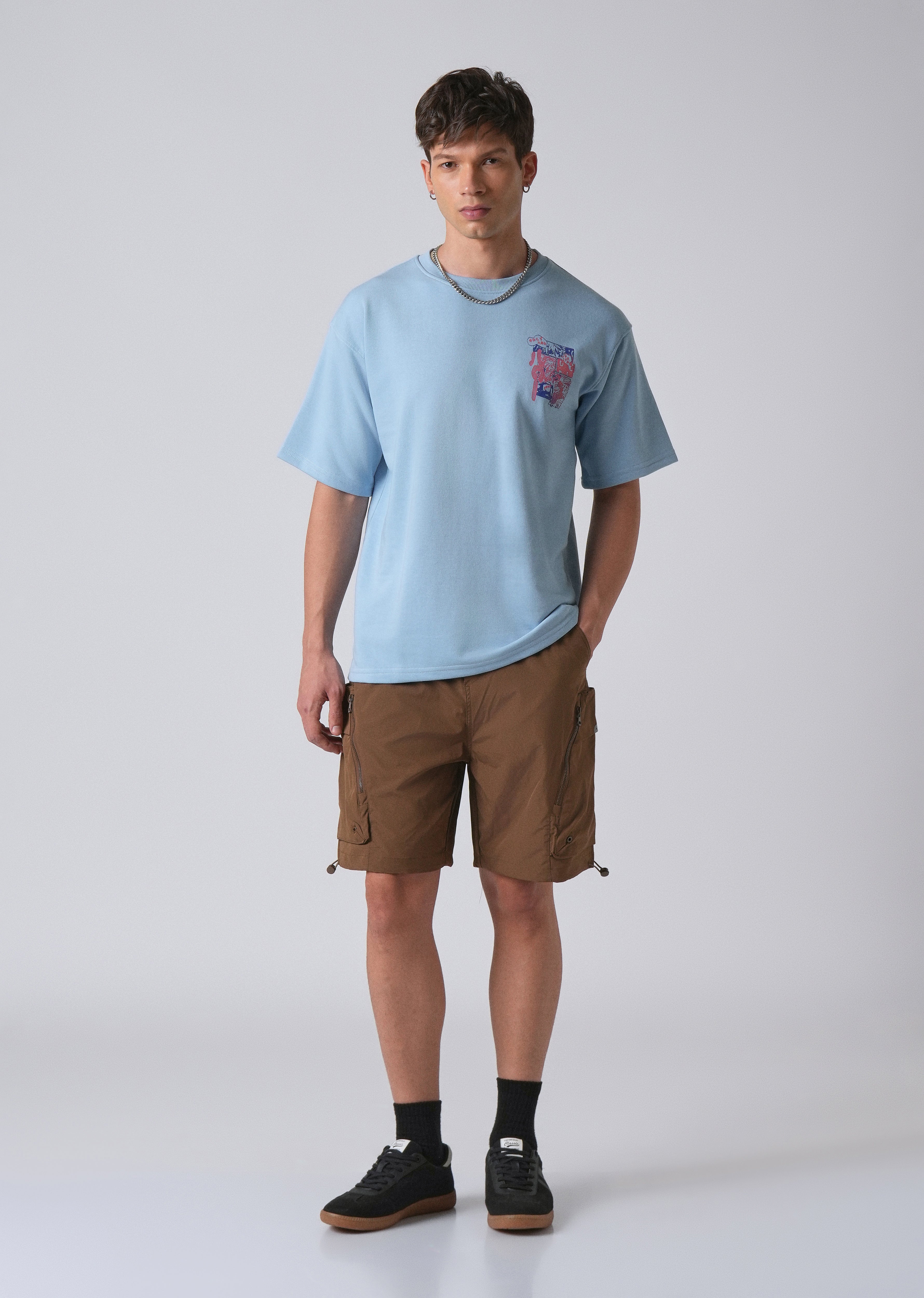 Light Blue Oversized T-shirt