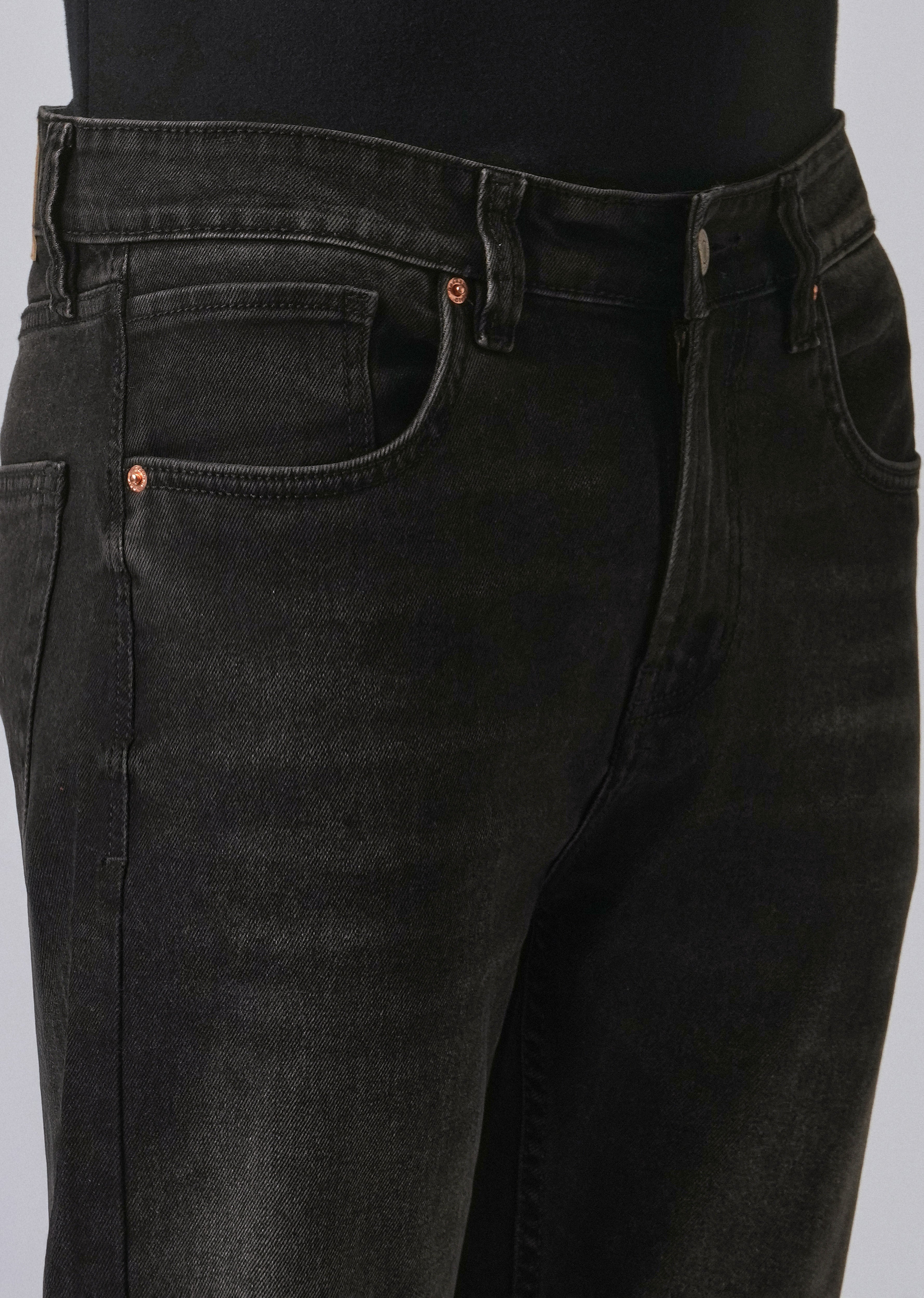 Light Fade Grey Slim Fit Denim