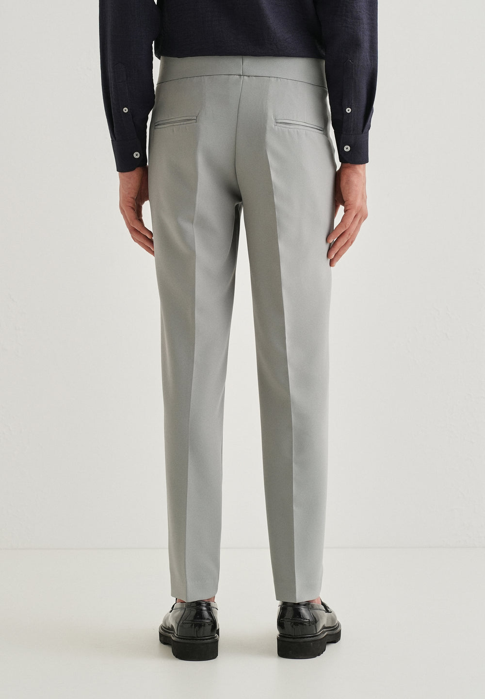Light Grey Gurkha Pant