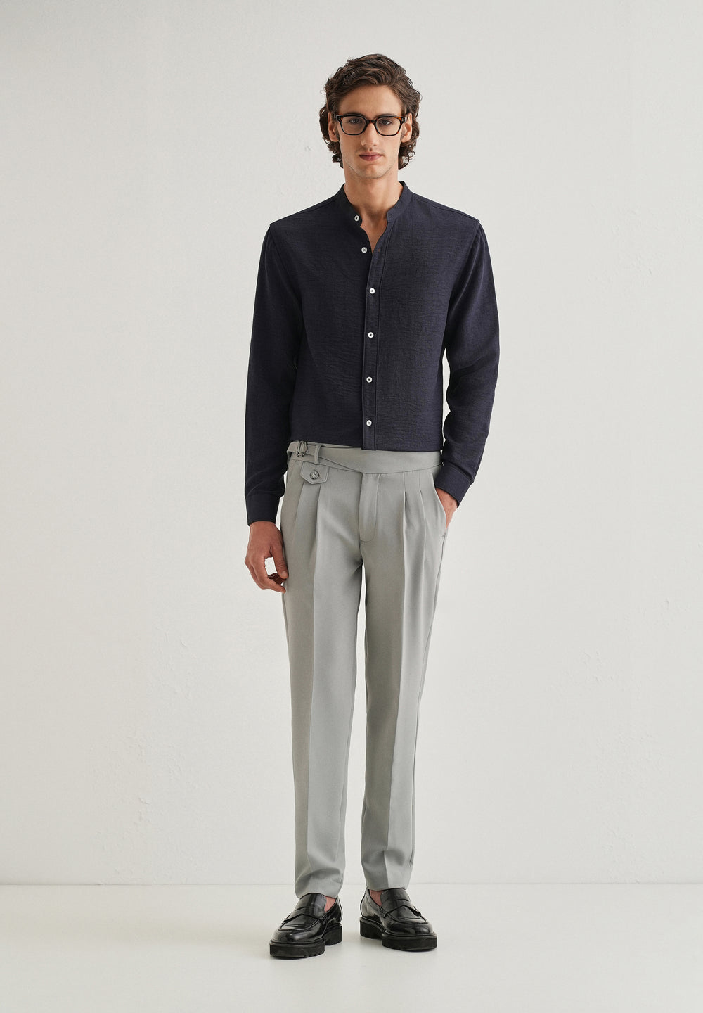 Light Grey Gurkha Pant