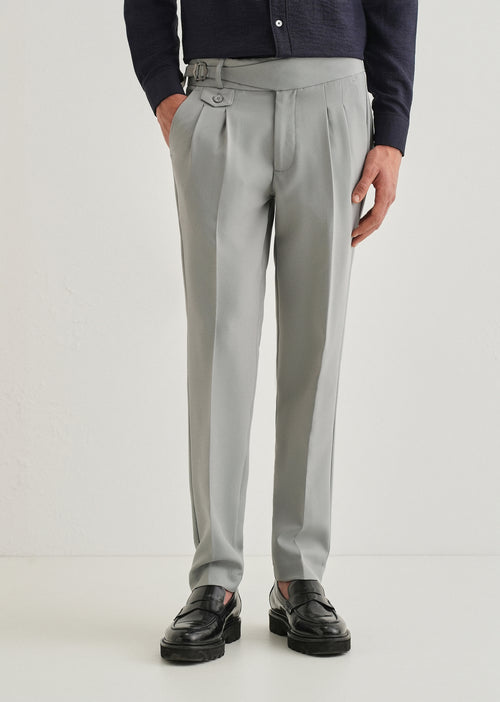 Light Grey Gurkha Pant