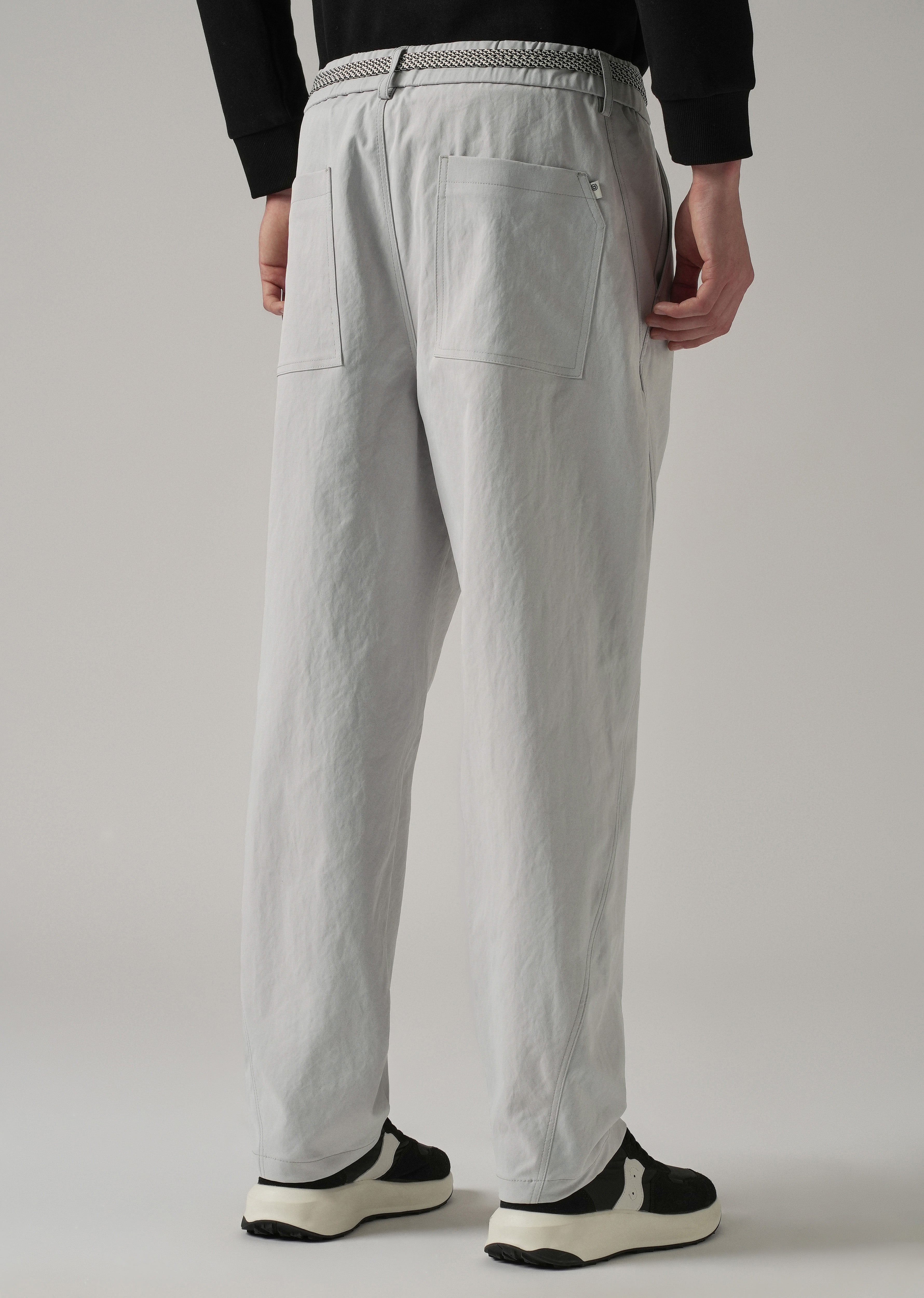Light Grey Stone Wash Pant