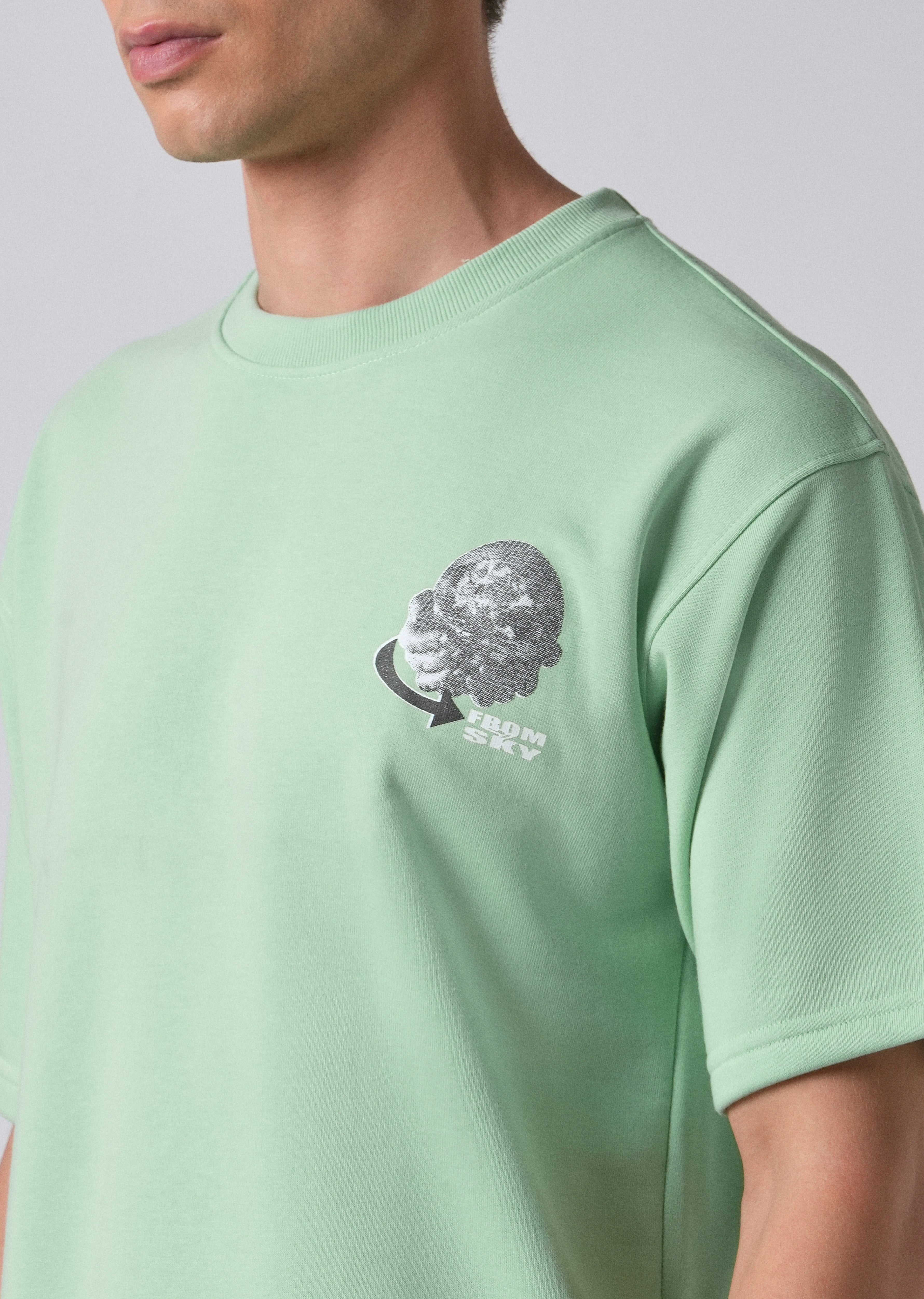 Light Mint Oversized T-shirt