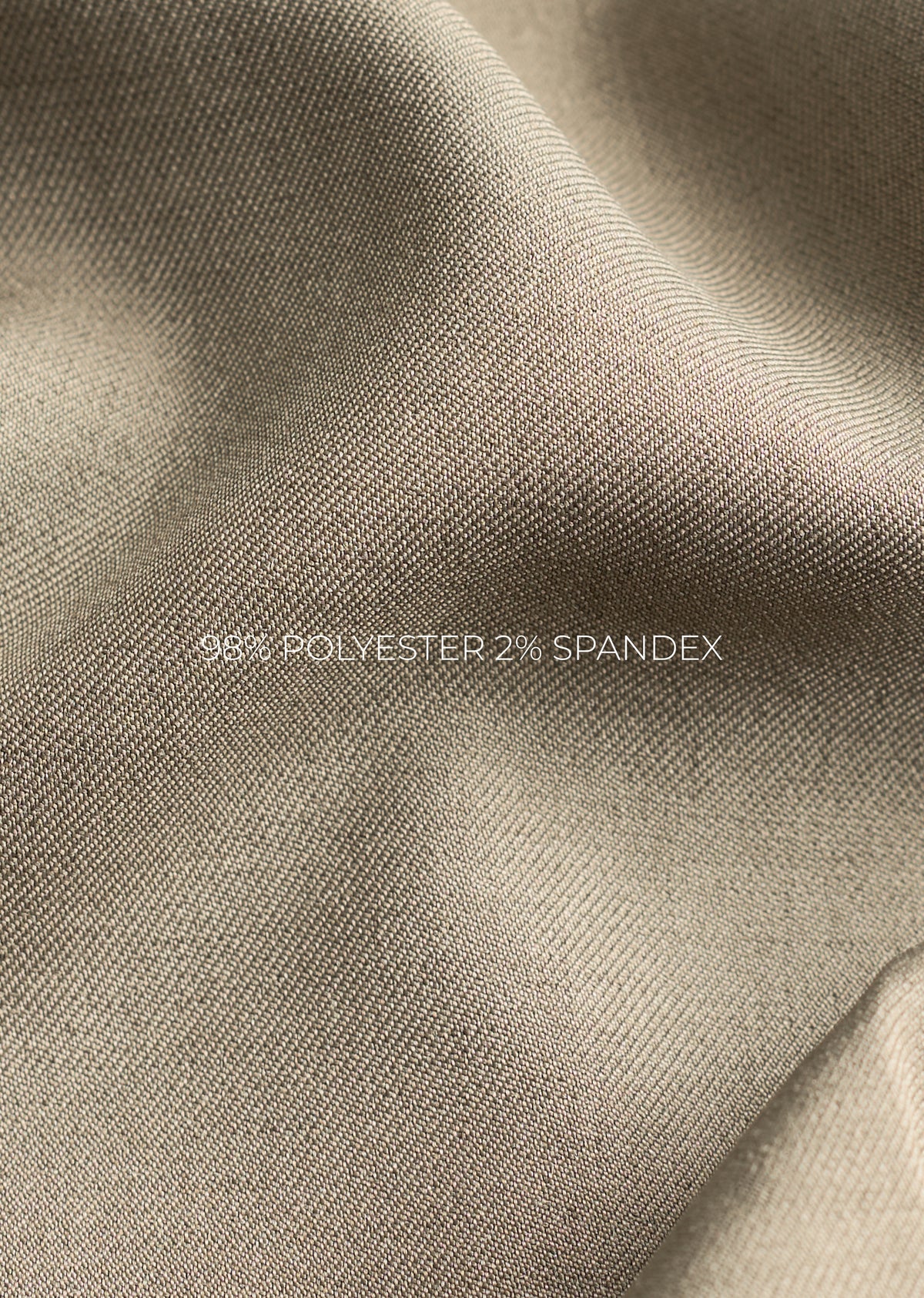 Light Olive Slim Fit Flex Waist Trouser
