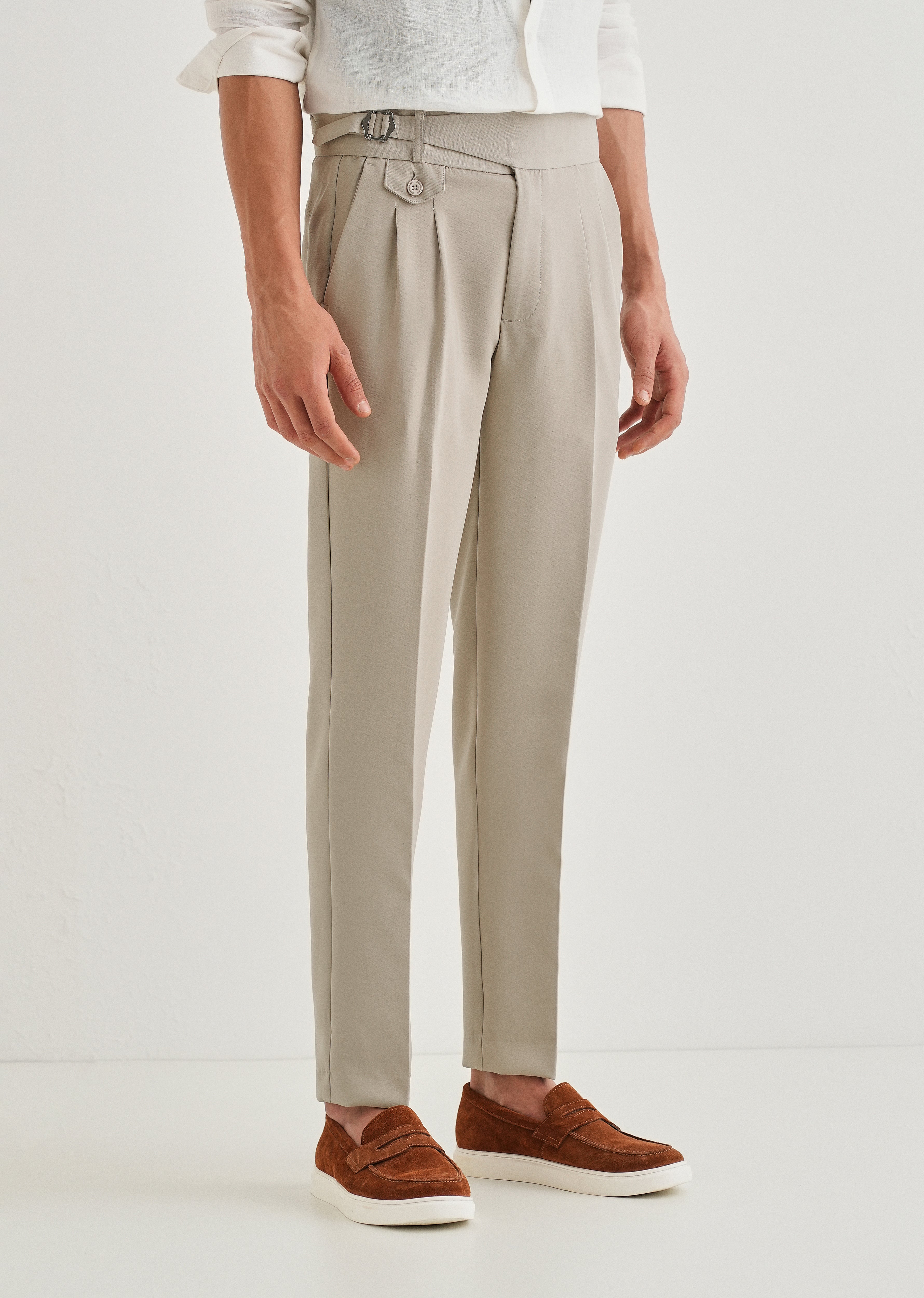Light Tan Gurkha Pant