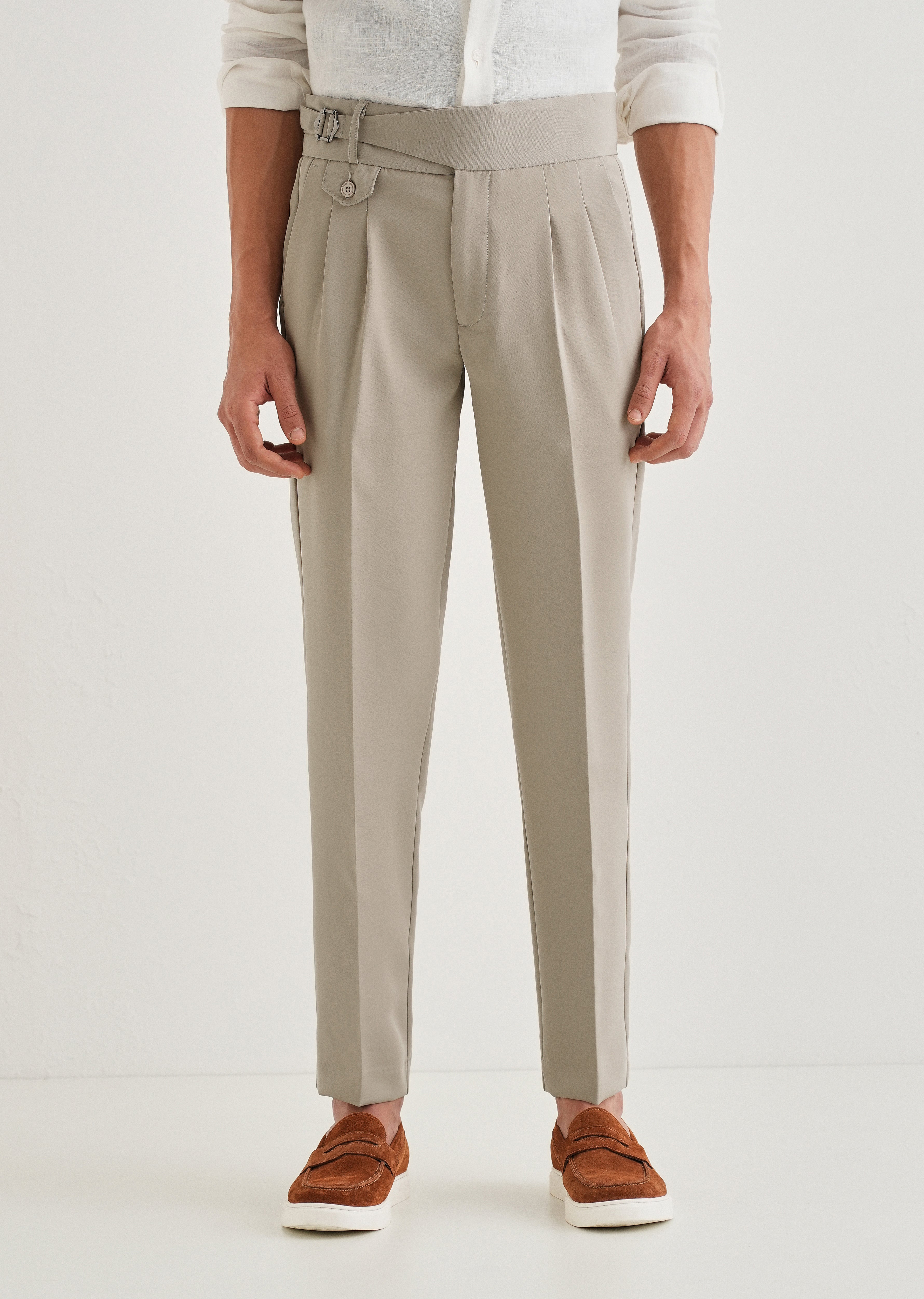 Light Tan Gurkha Pant