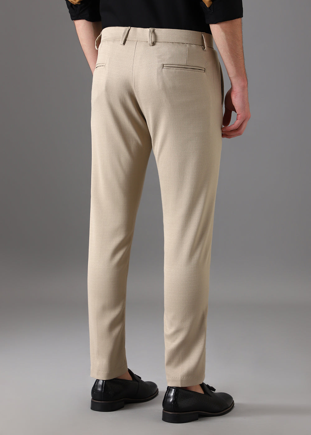 Light Beige Formal Trouser