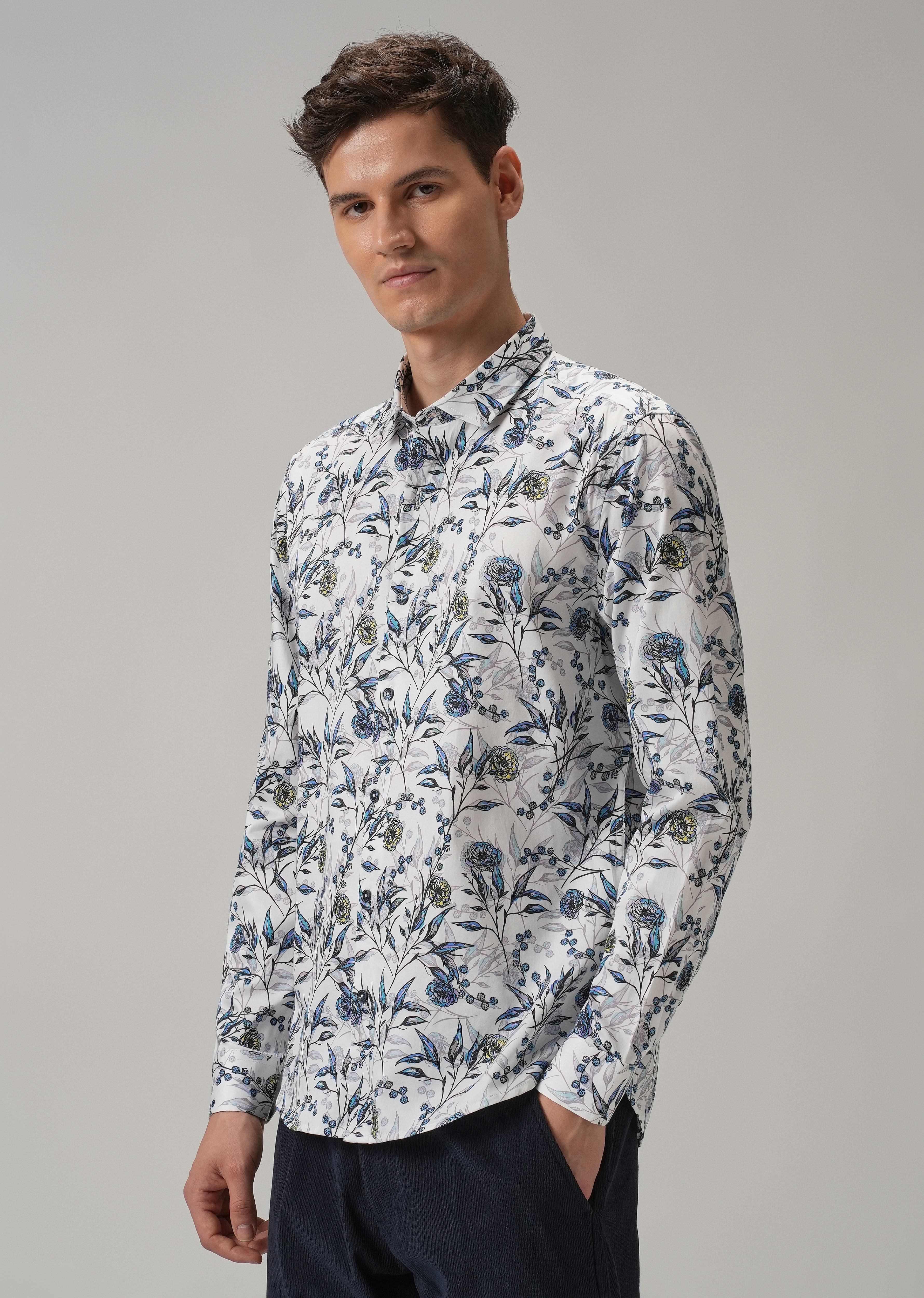 Lobelia Floral Printed Shirt