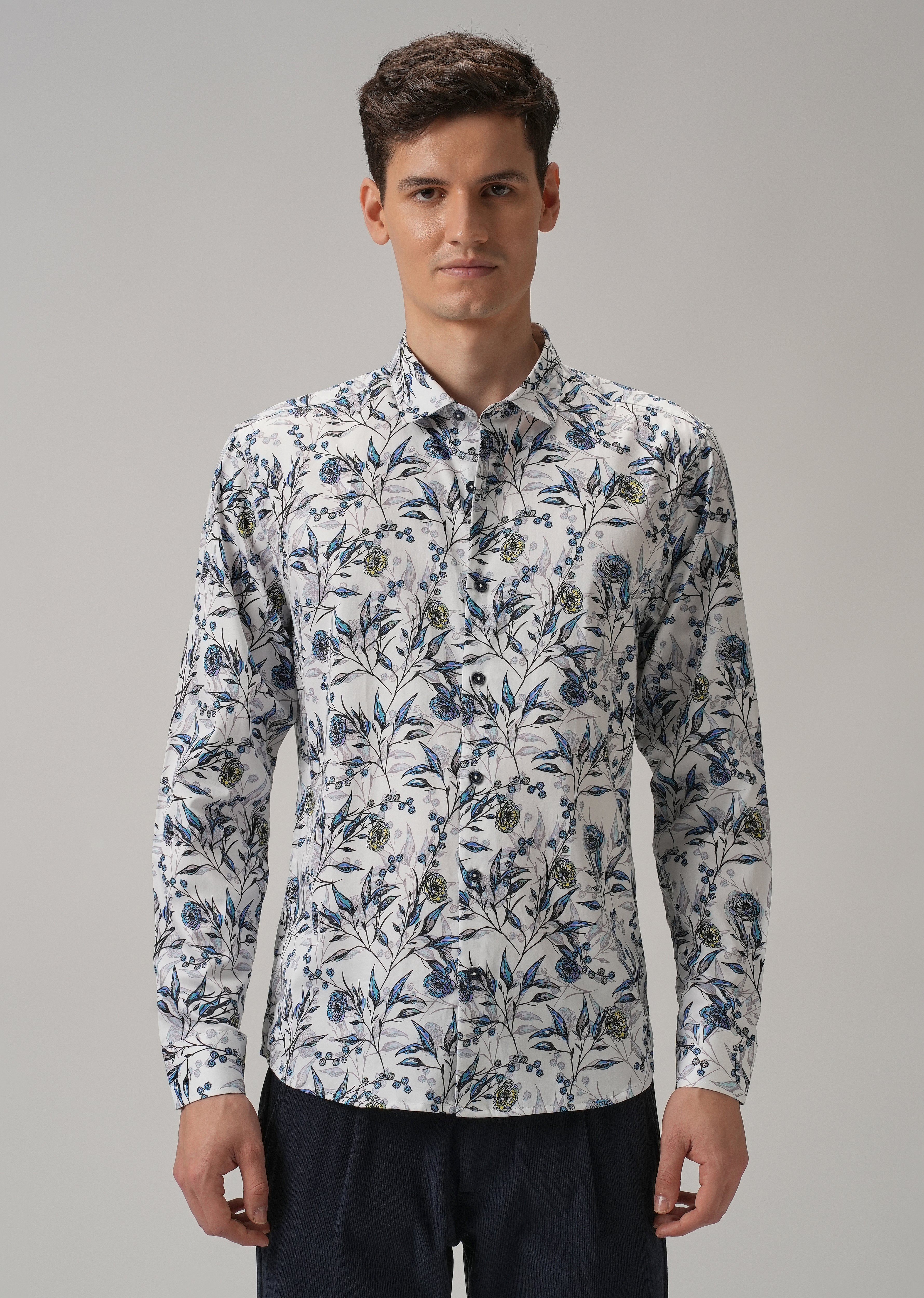 Lobelia Floral Printed Shirt