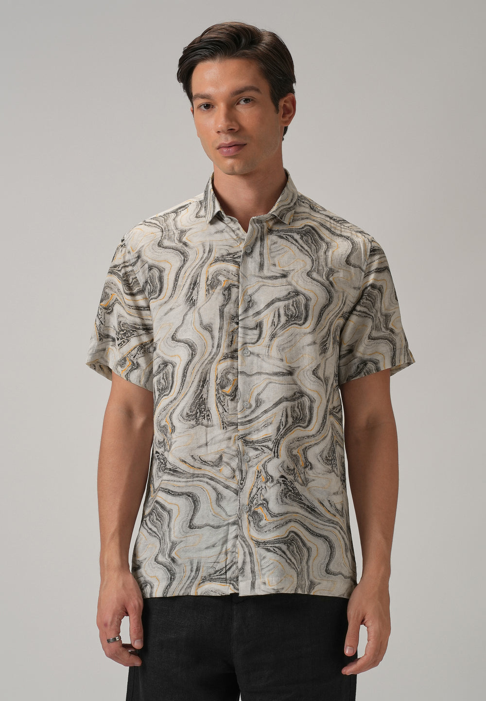 Marble Mirage Printed Shirt