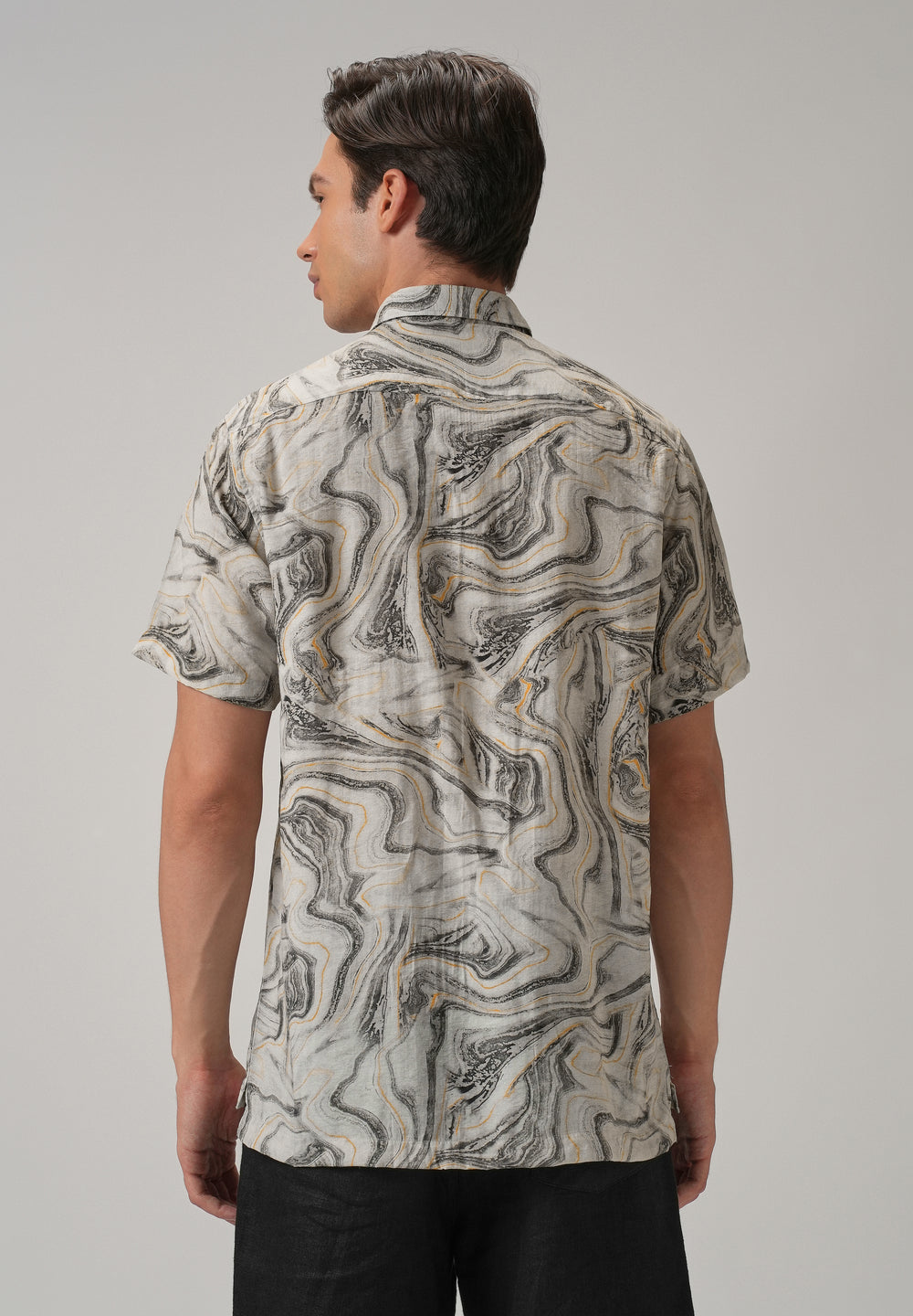 Marble Mirage Printed Shirt