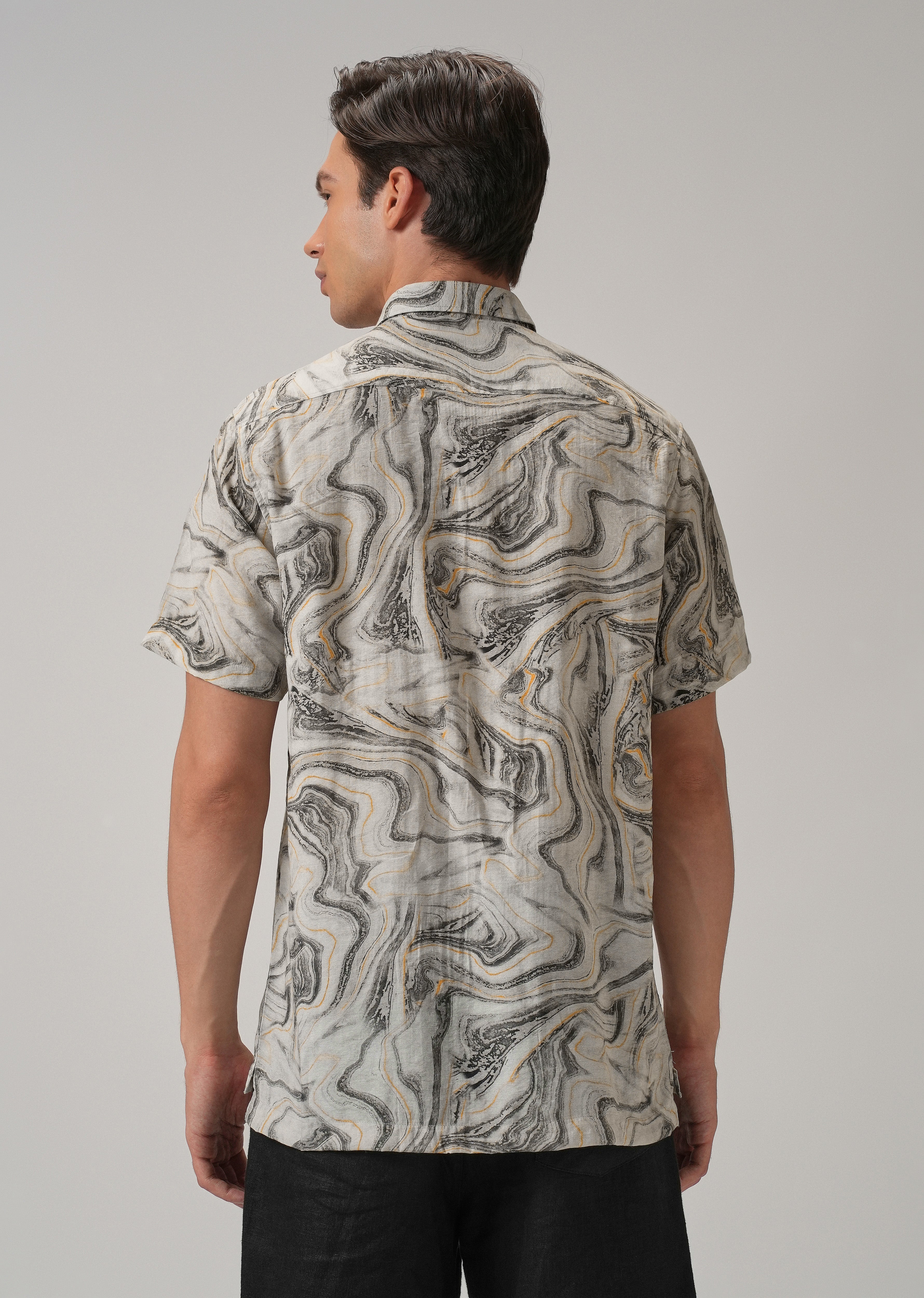 Marble Mirage Printed Shirt