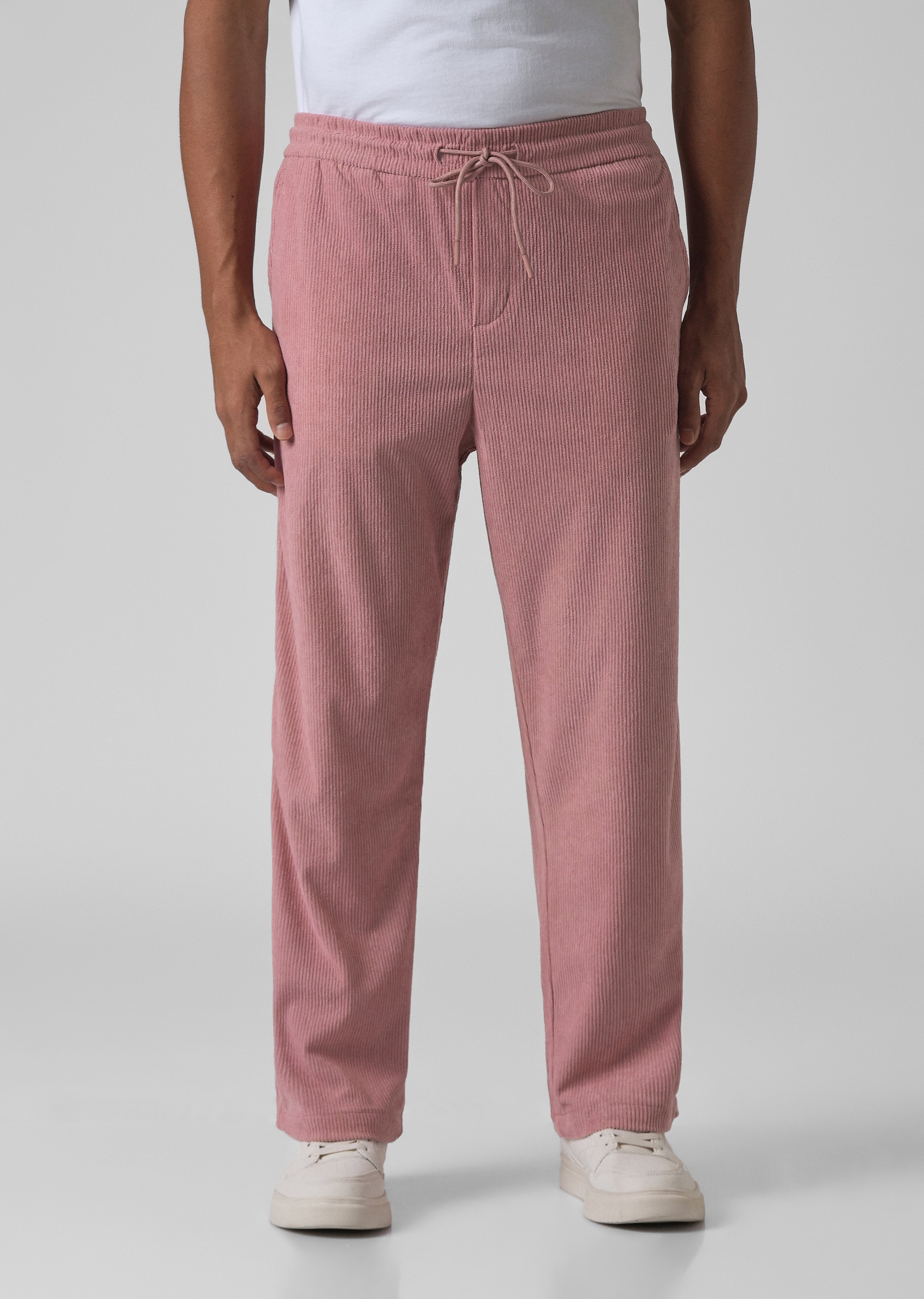 Mauve Pink Corduroy Pants