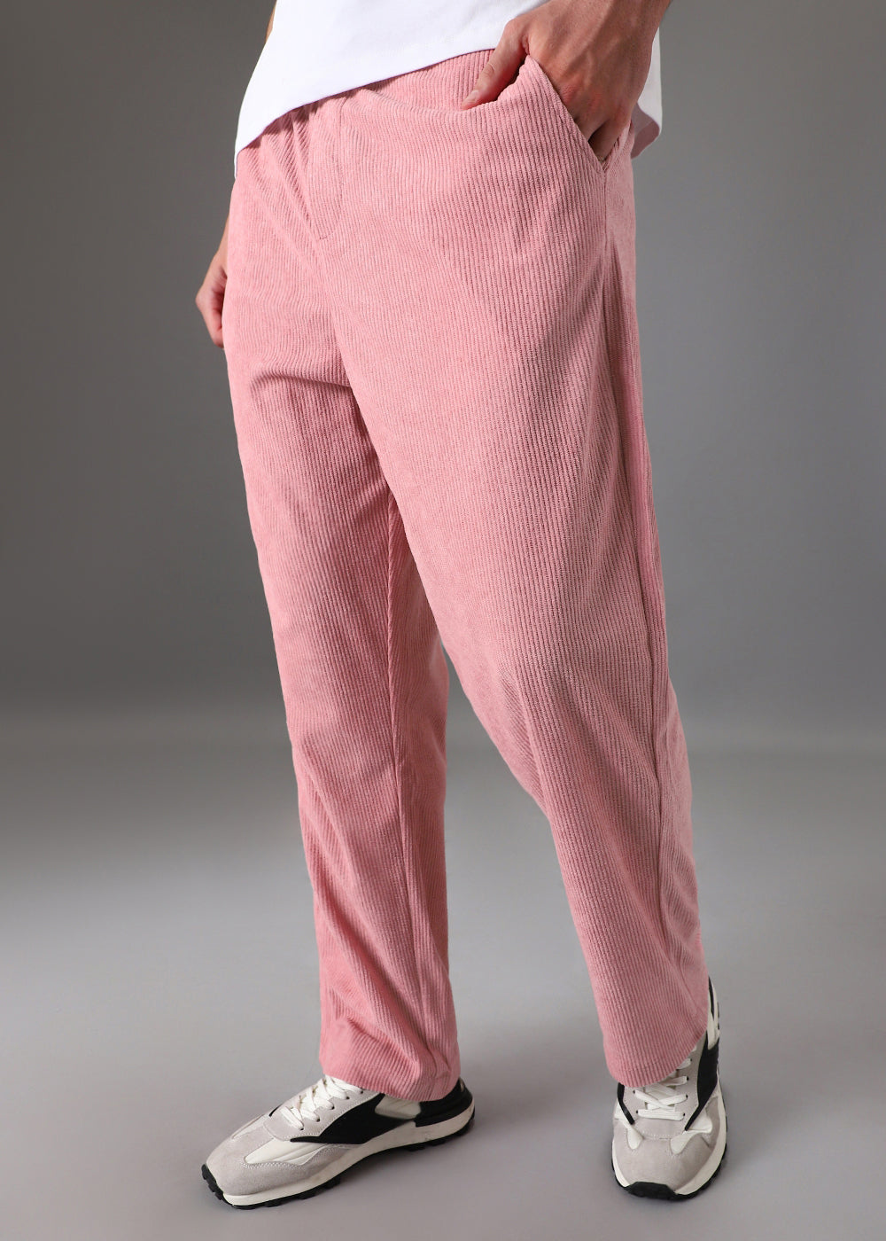 Mauve Pink Corduroy Pants