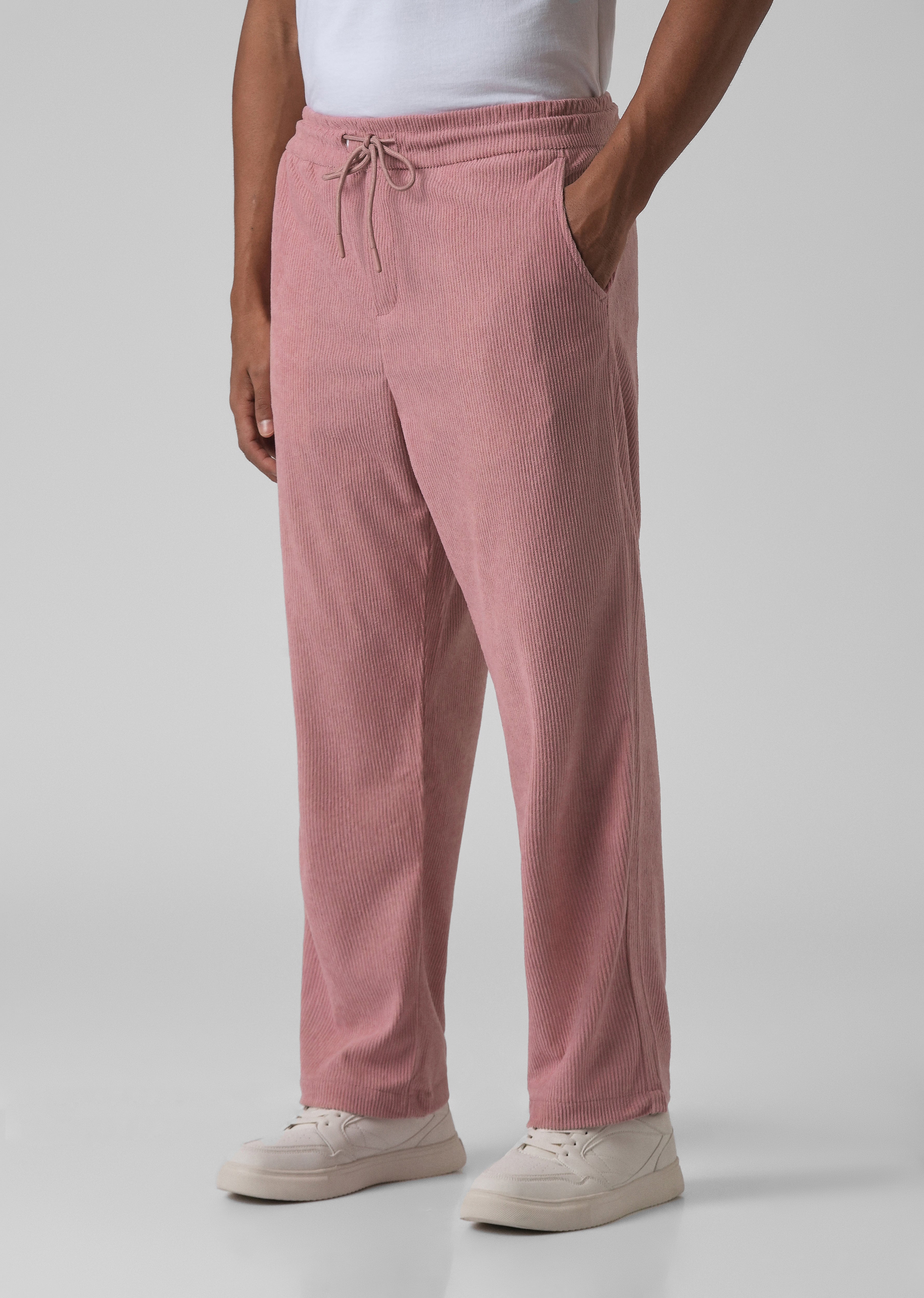 Mauve Pink Corduroy Pants