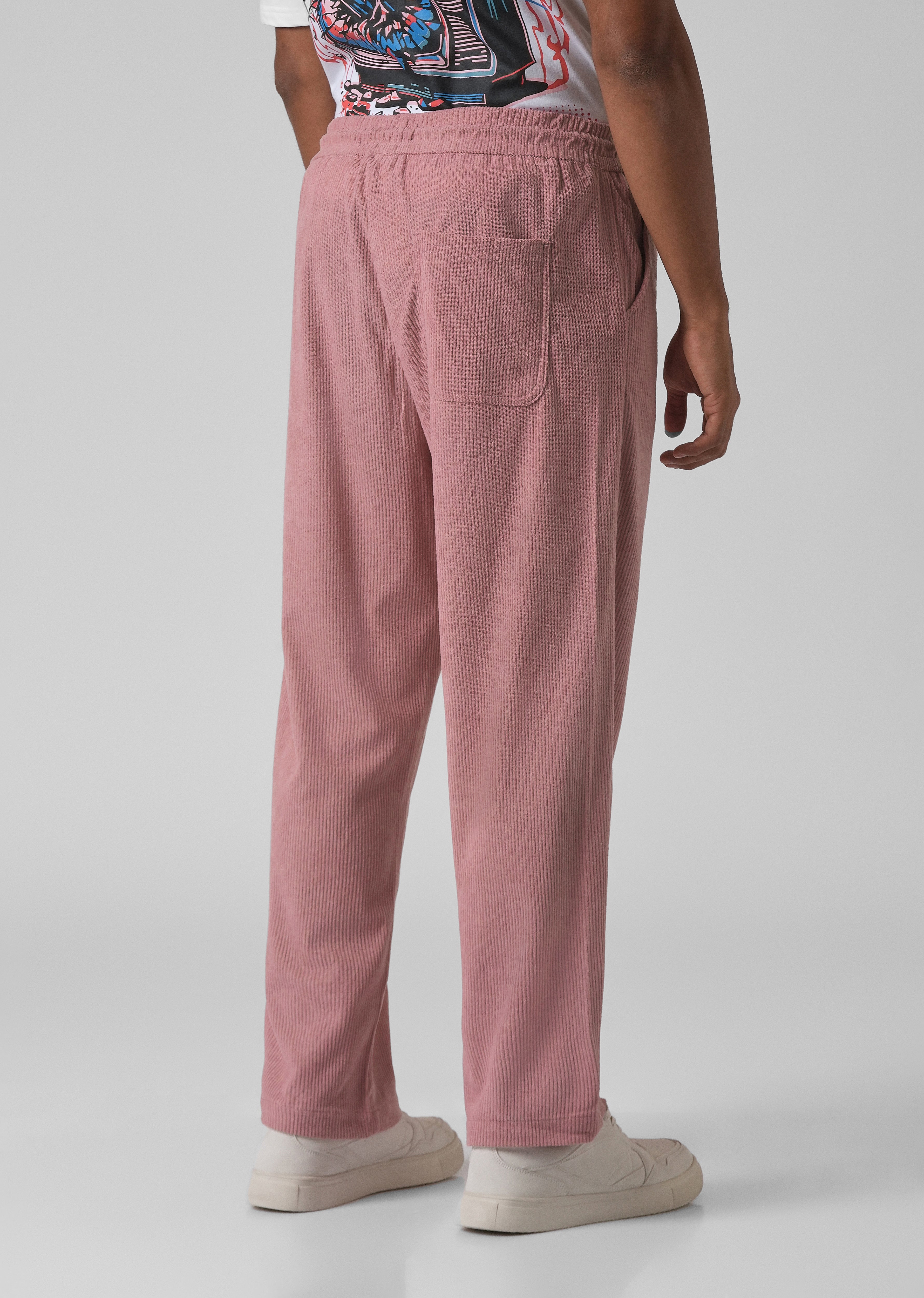 Mauve Pink Corduroy Pants
