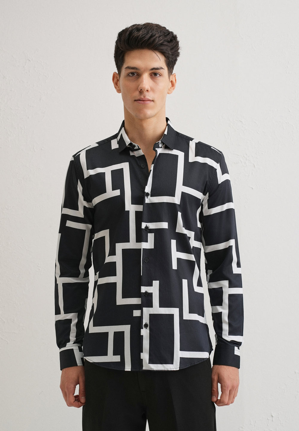 Maze Printed Shirt