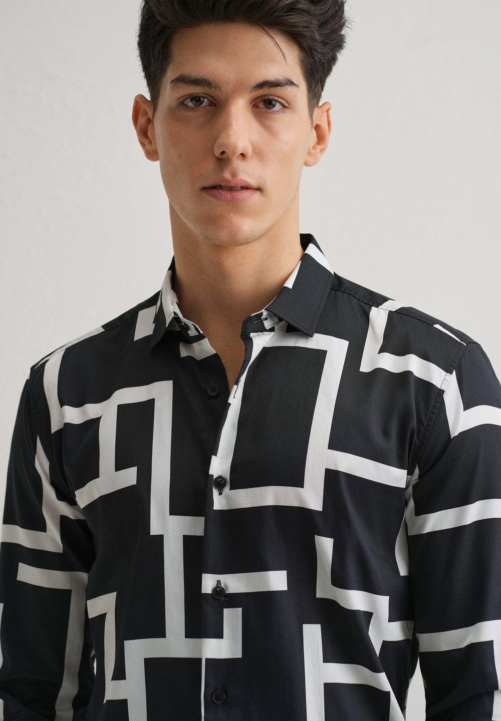 Maze Printed Shirt