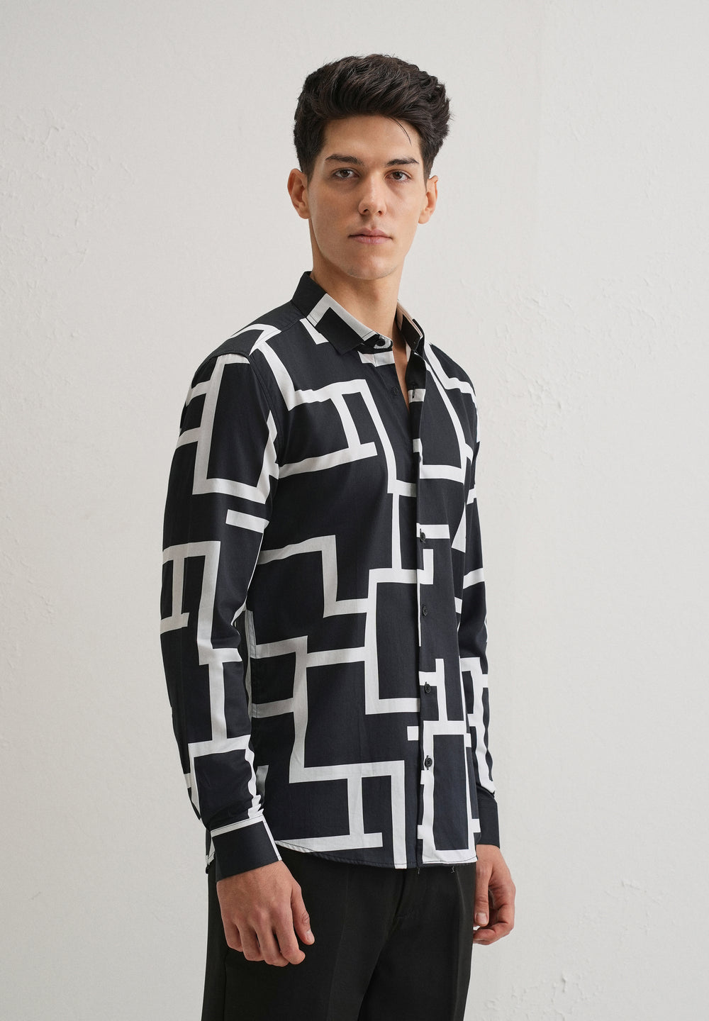 Maze Printed Shirt