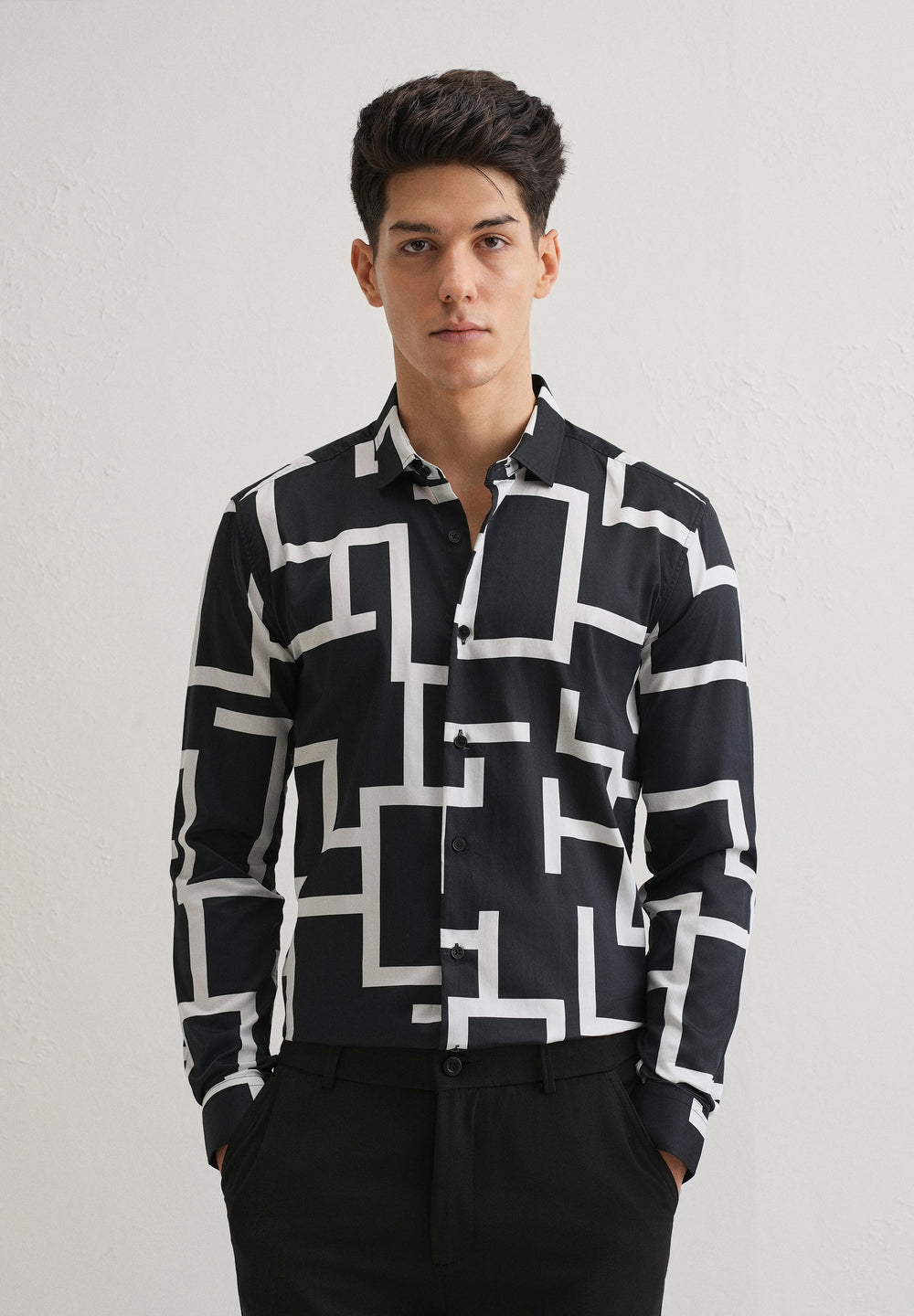 Maze Printed Shirt