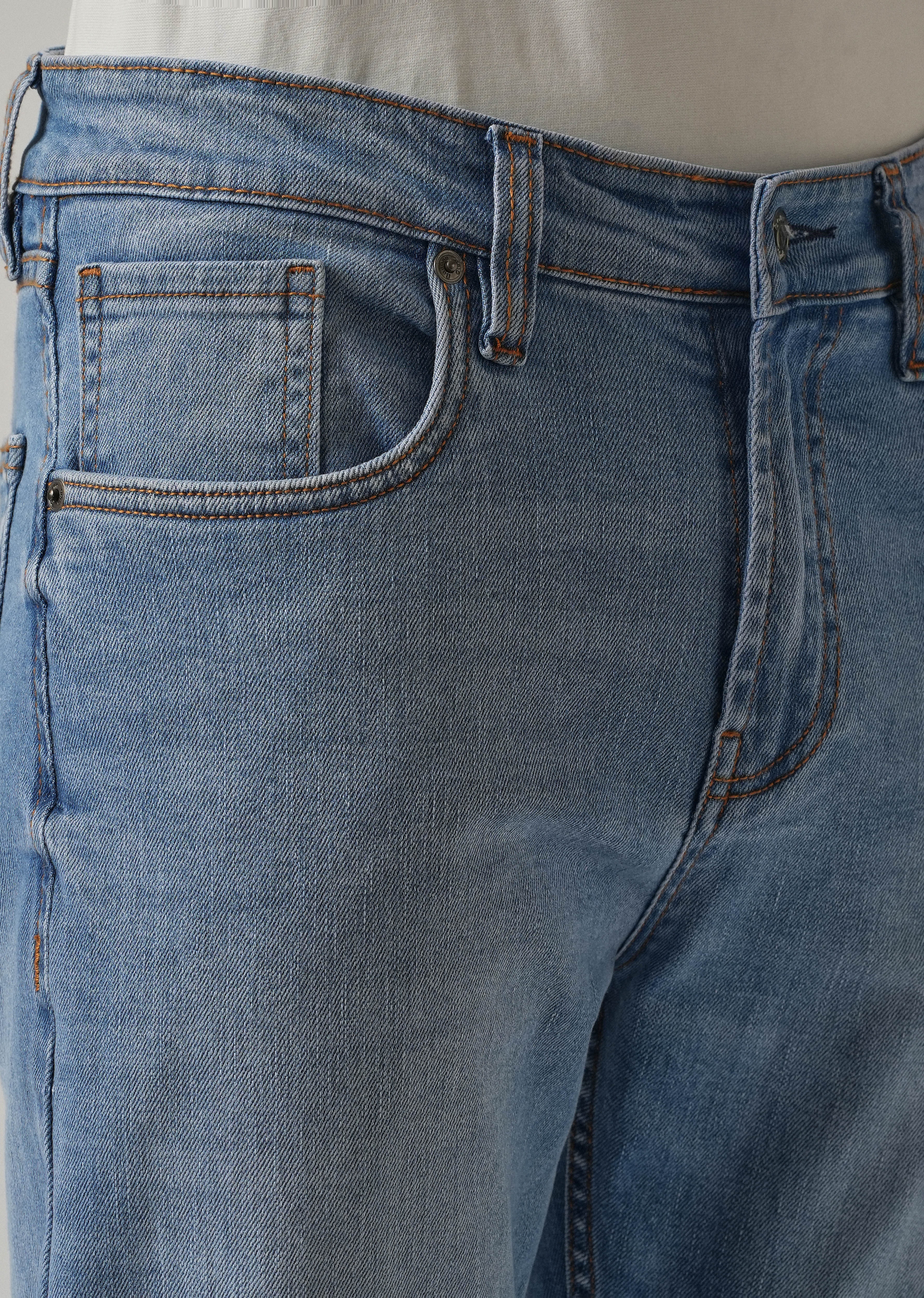 Mid Blue Relaxed Fit Jeans