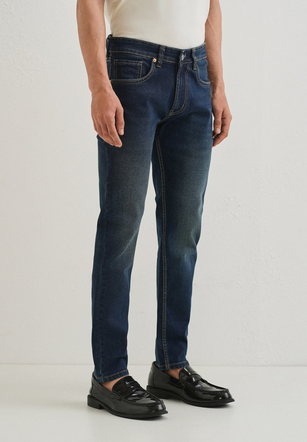 Mirage Blue Slim fit Jeans