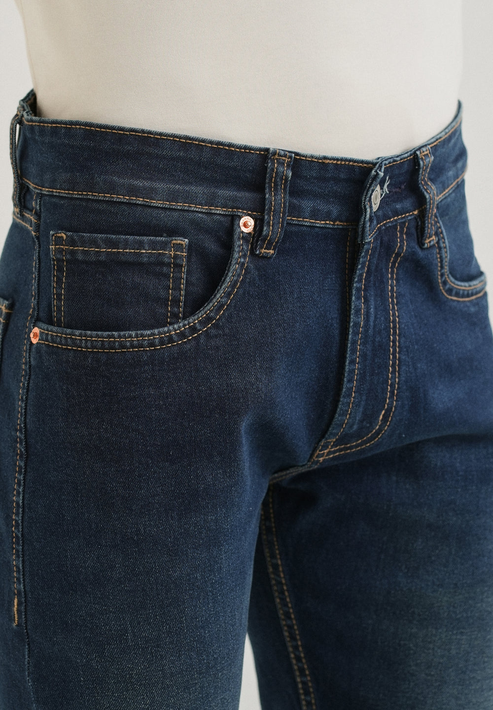 Mirage Blue Slim fit Jeans