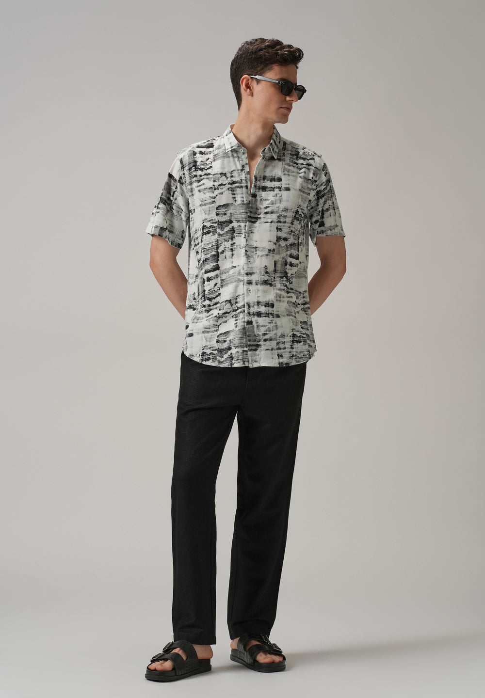 Monochromatic Half Sleeve shirt