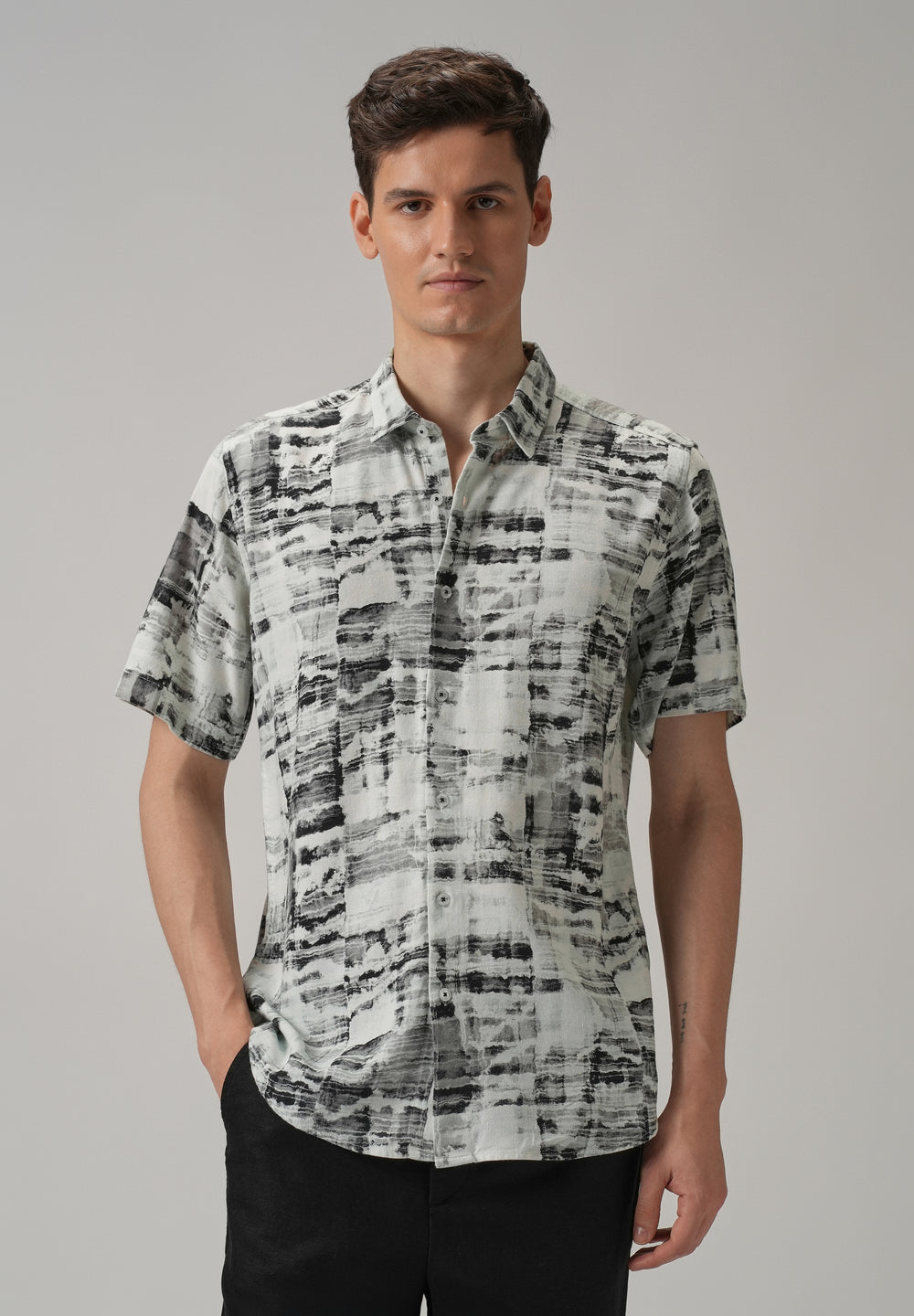 Monochromatic Half Sleeve shirt