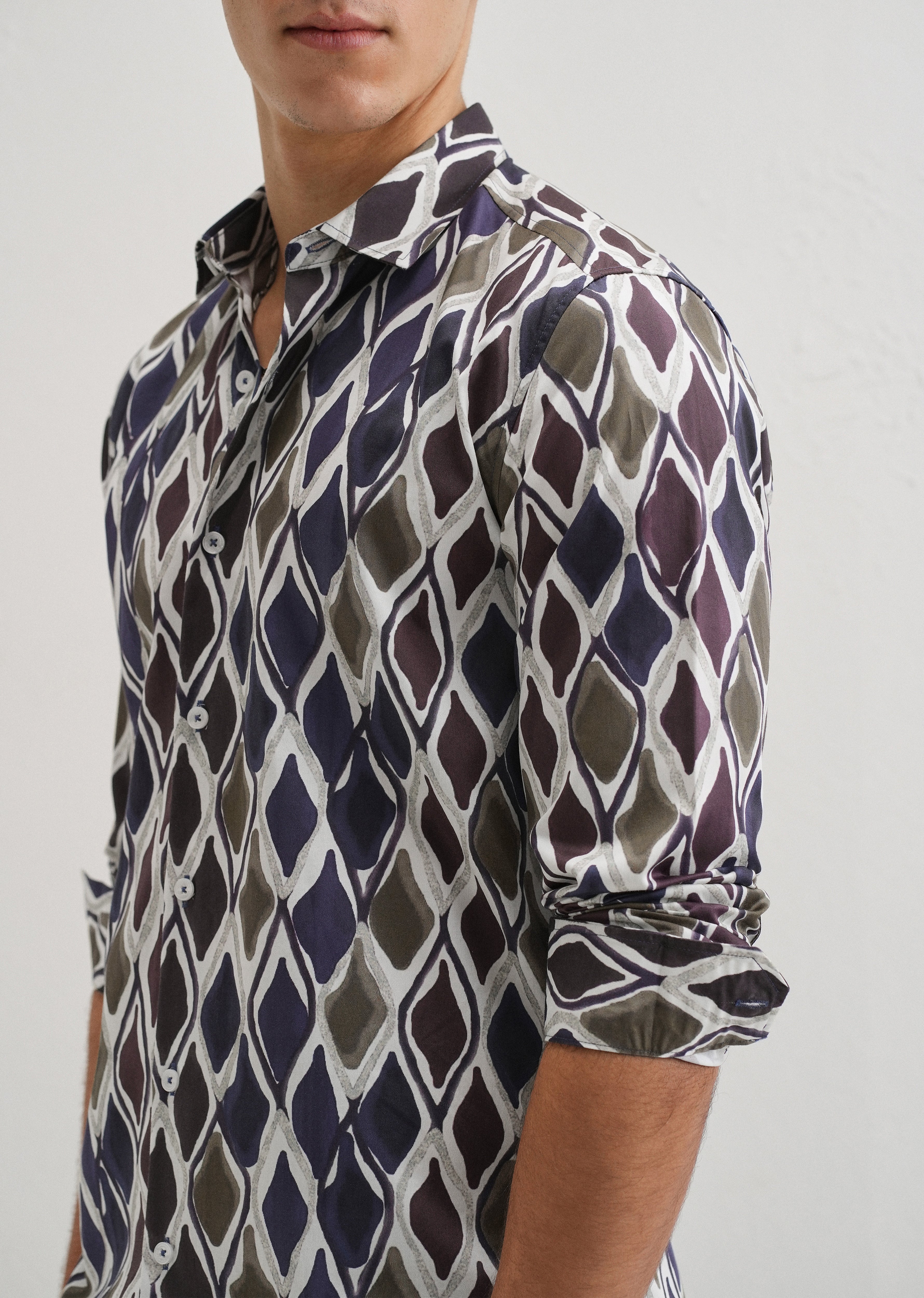 Moroccan Mosaic Printed Shirt