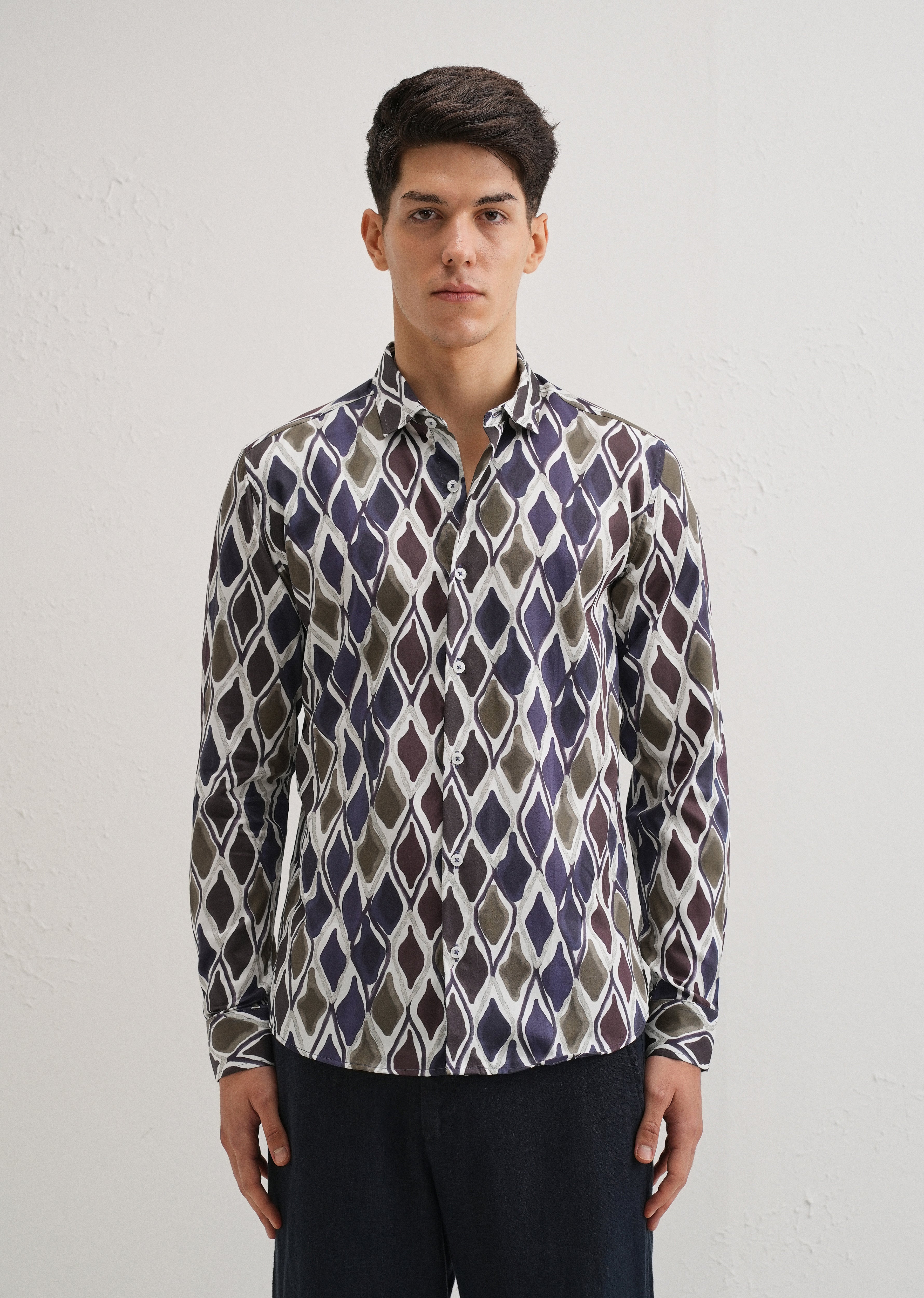 Moroccan Mosaic Printed Shirt