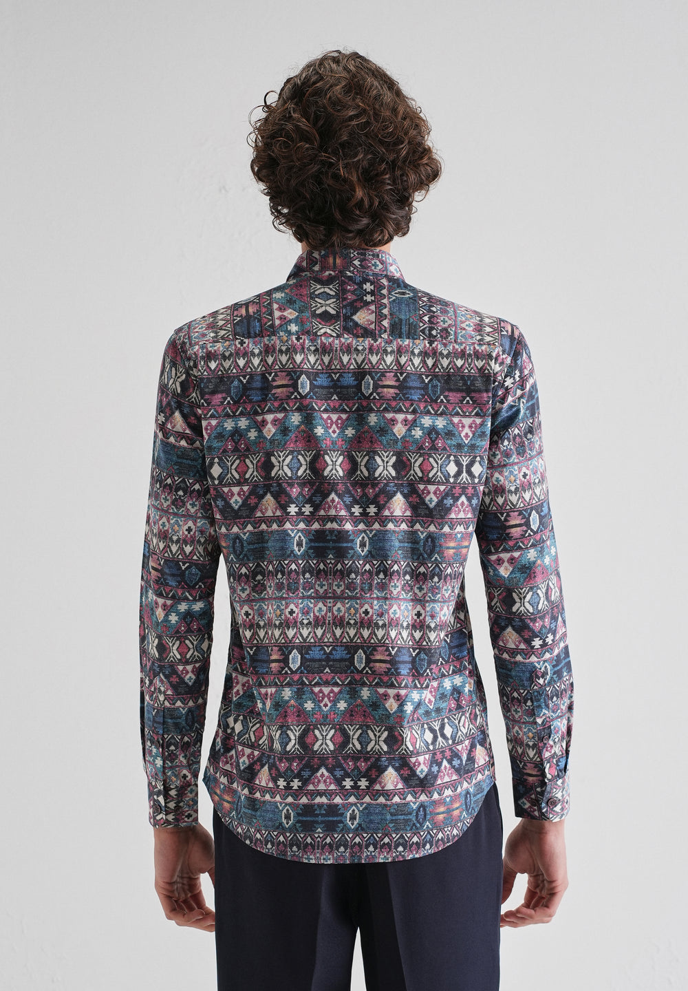 Multi Printed Full-Sleeves Shirt