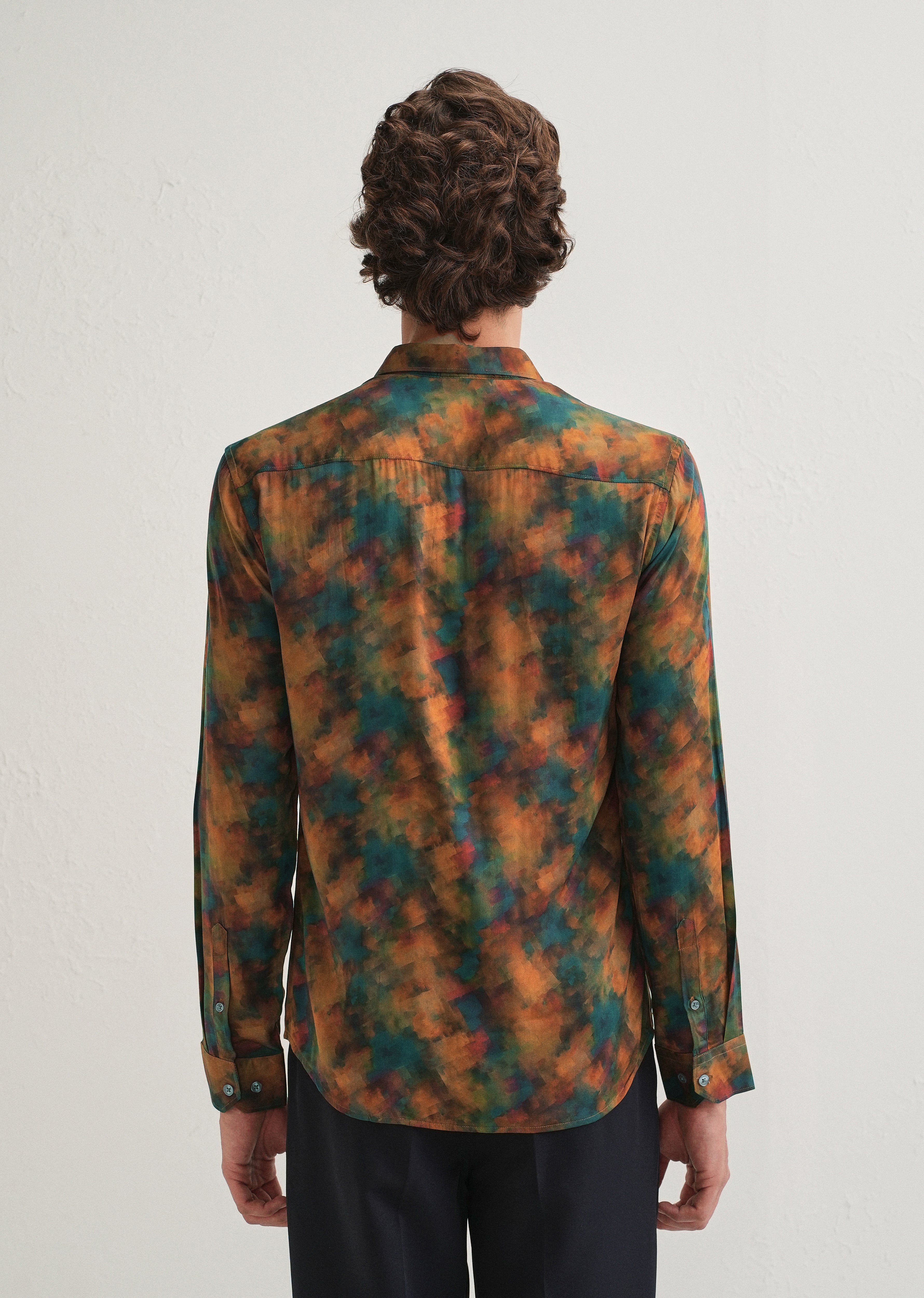 Multi Colour Abstract Printed Shirt