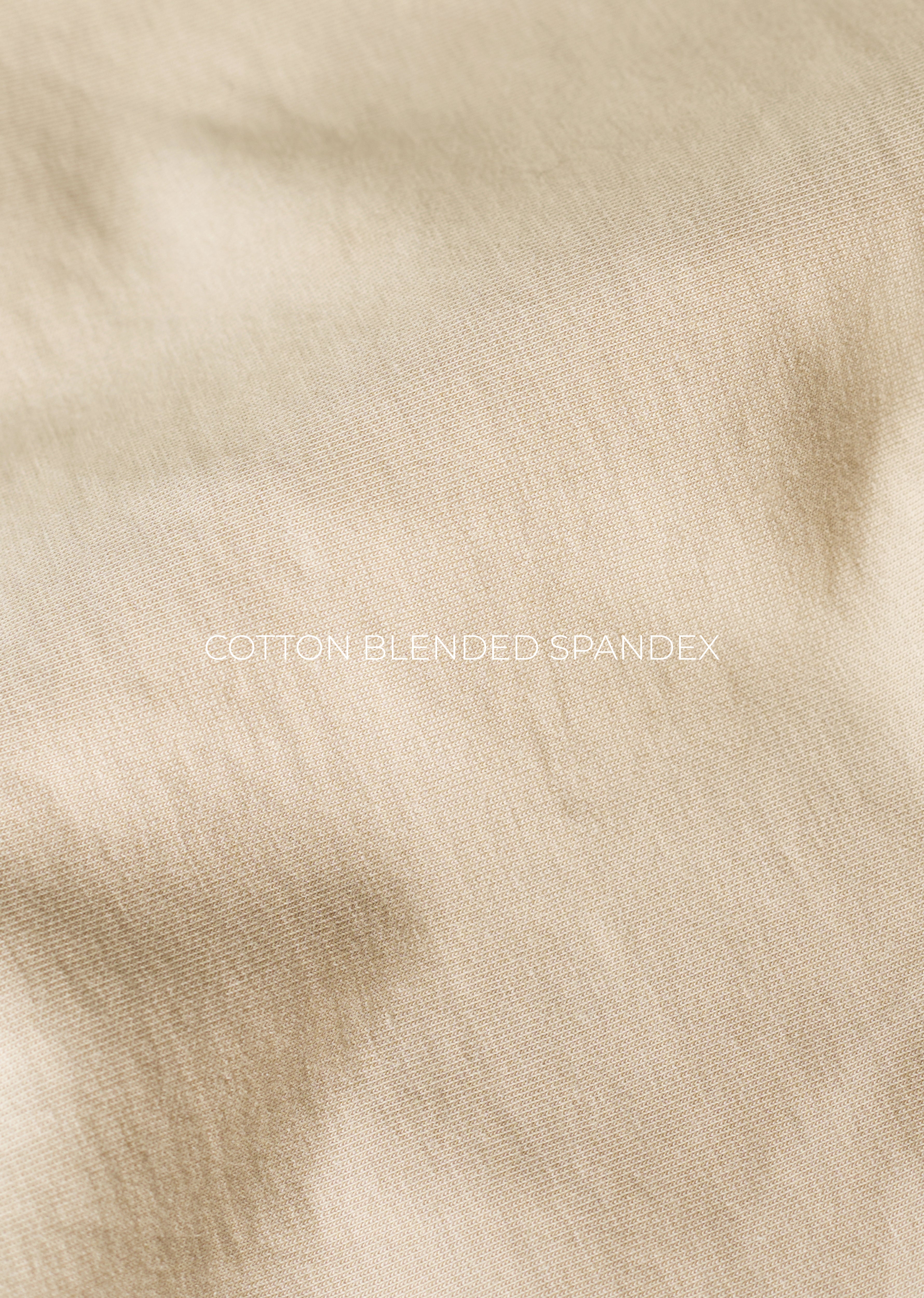 Muted Beige Graphic Printed T-shirt