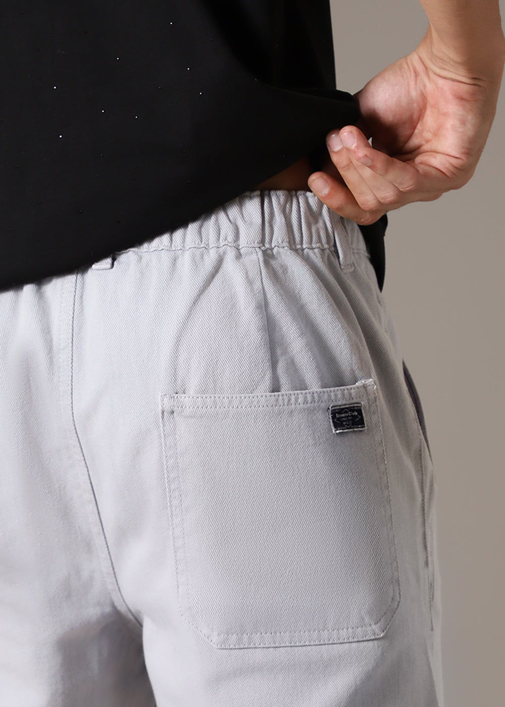 Mystic Grey Drill Denim