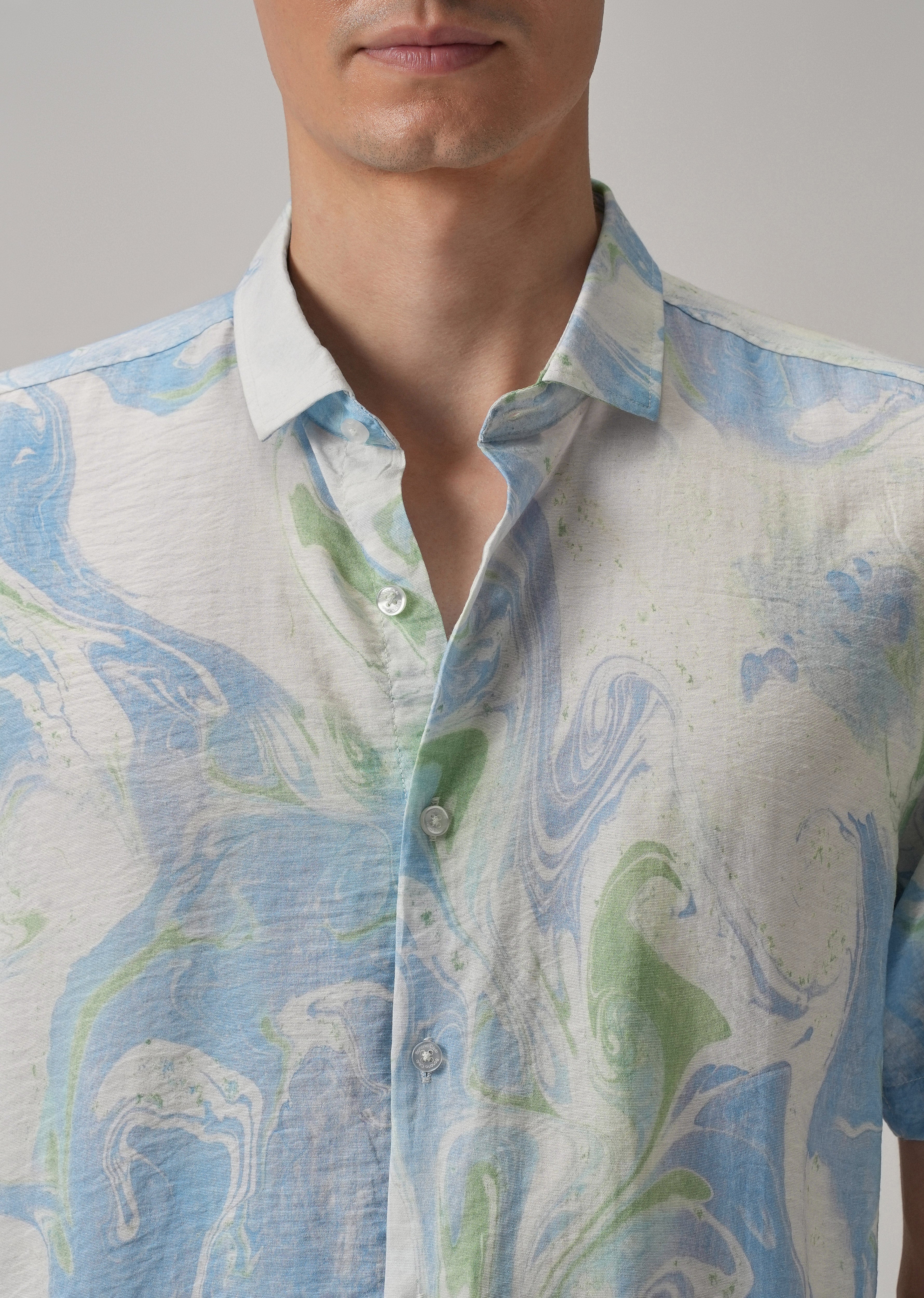 Mystic Marble Printed Shirt