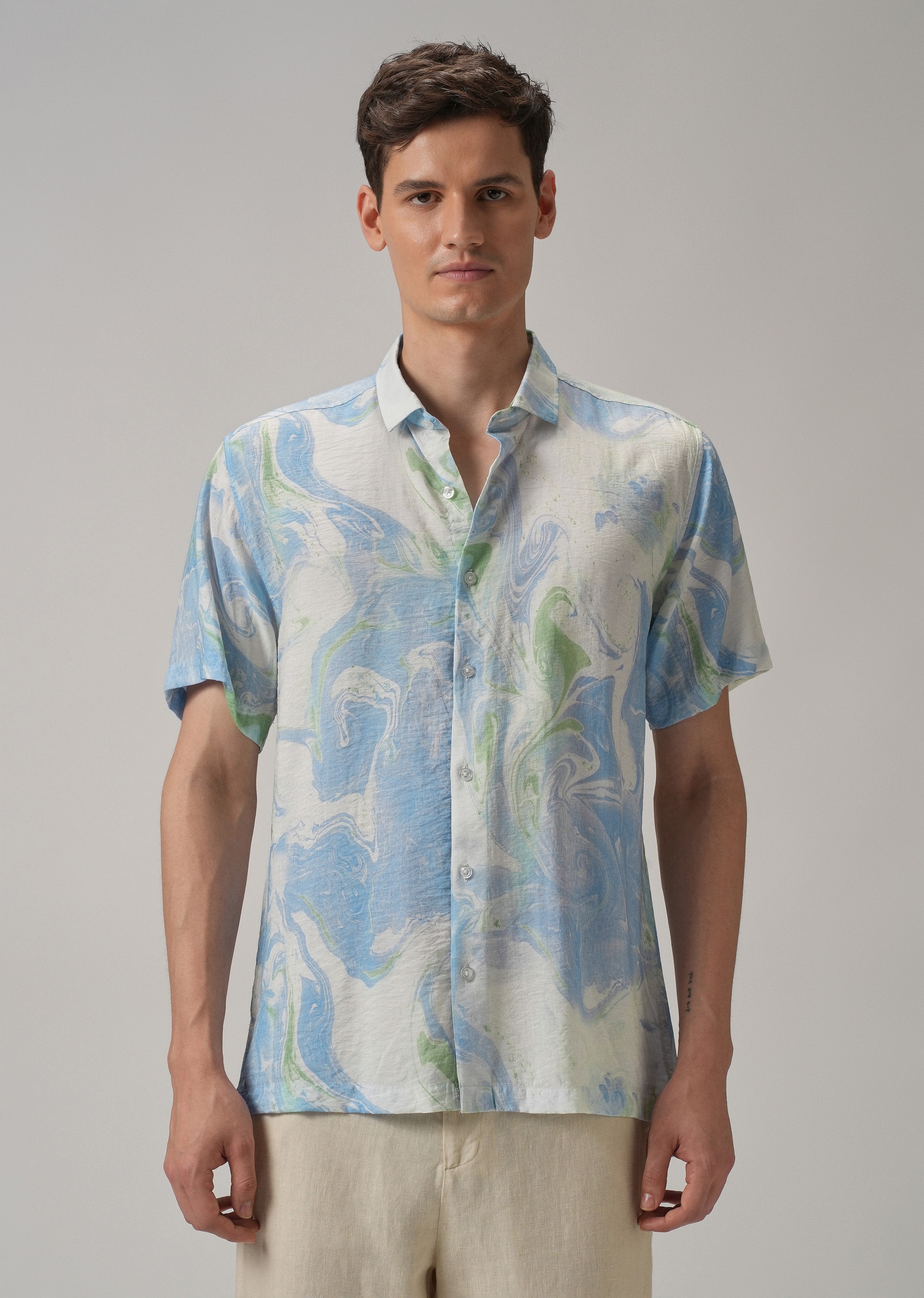 Mystic Marble Printed Shirt