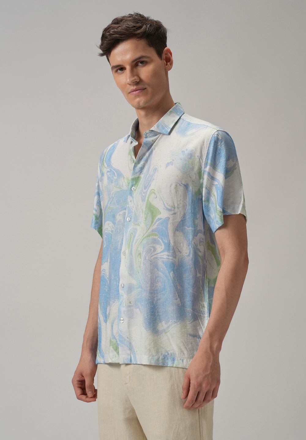 Mystic Marble Printed Shirt