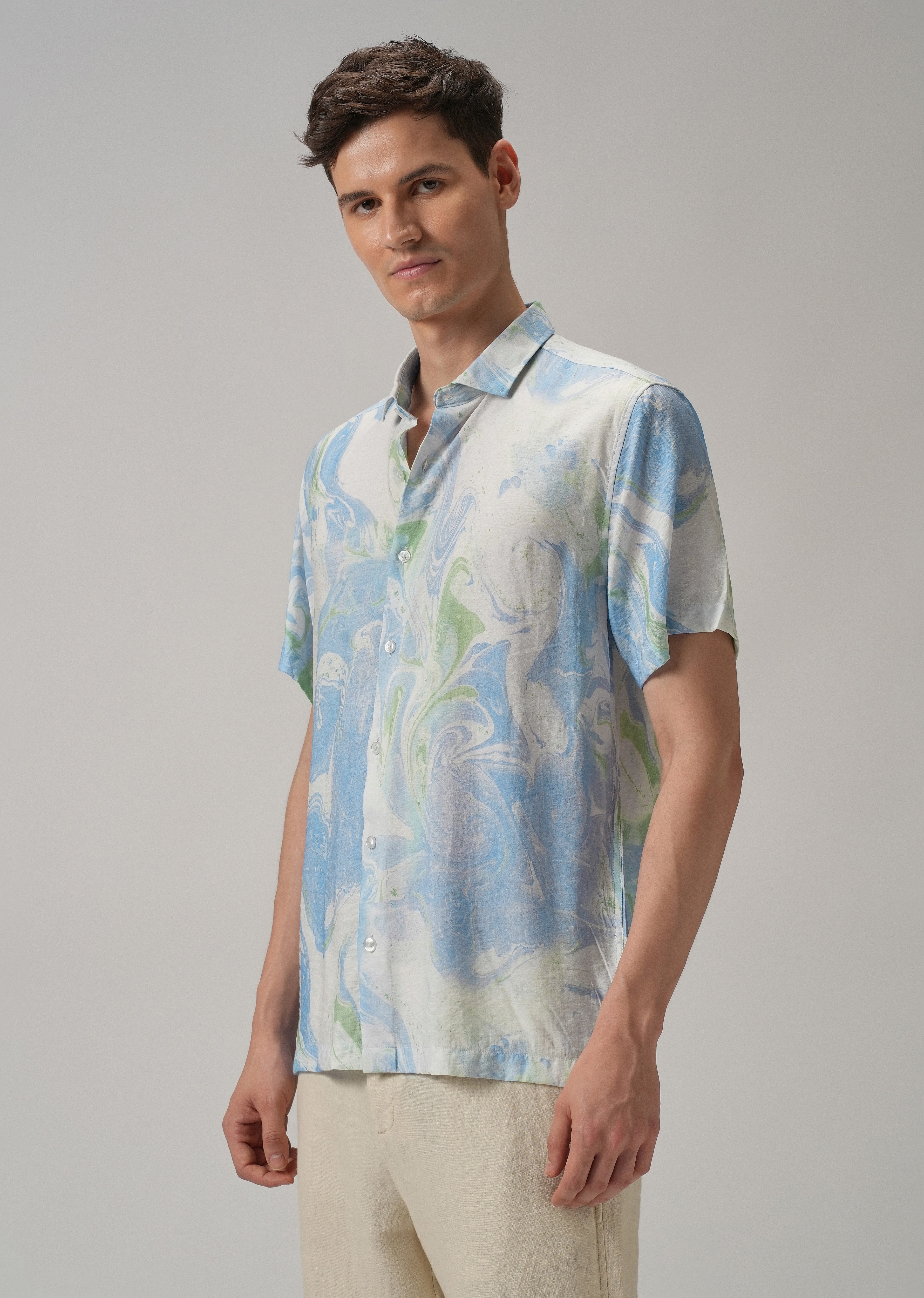 Mystic Marble Printed Shirt