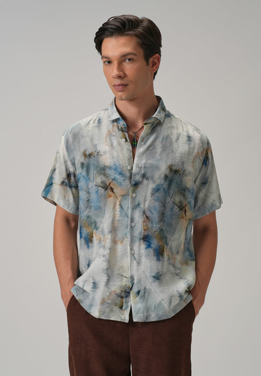 Mystic Mist Printed Shirt