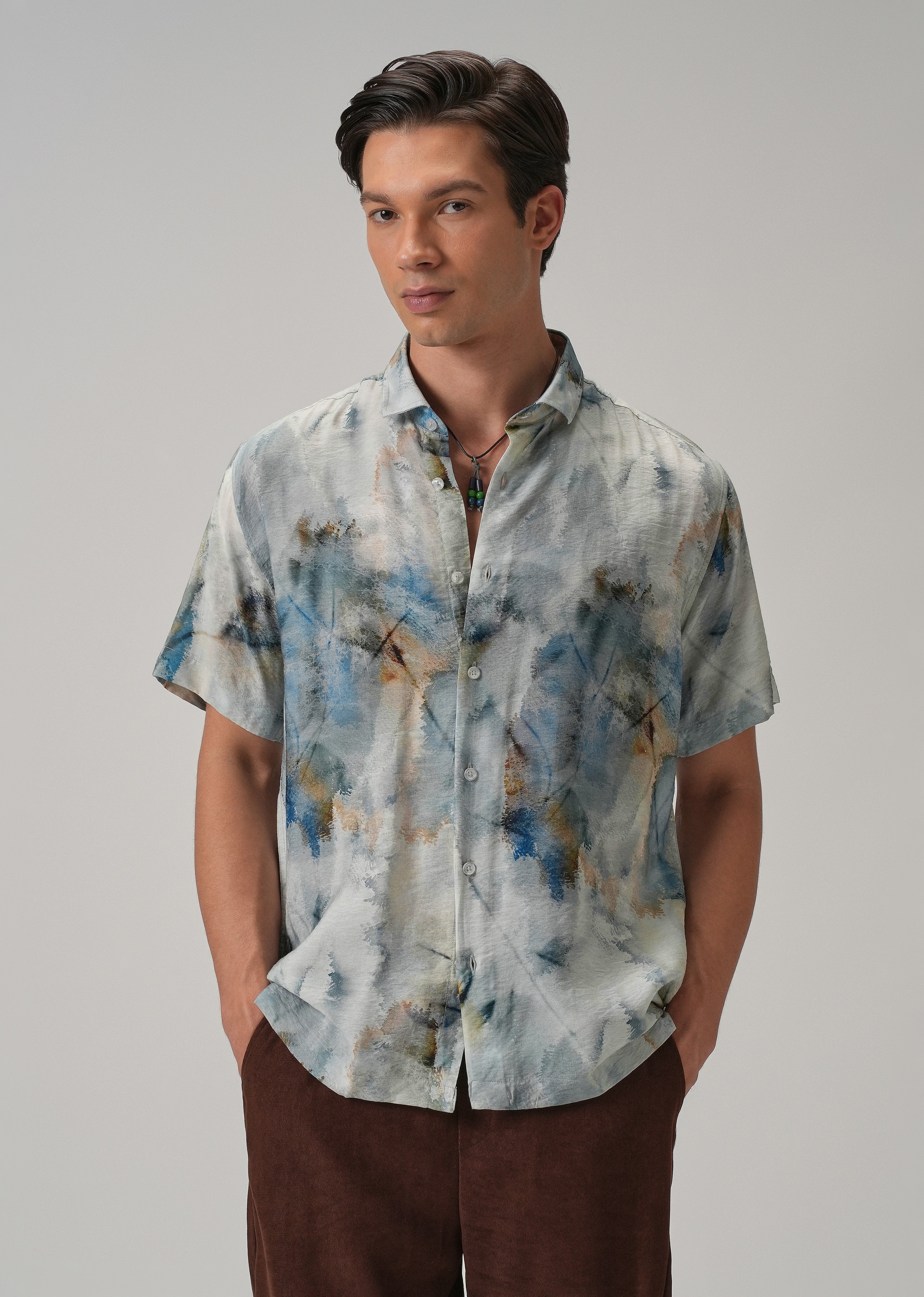 Mystic Mist Printed Shirt