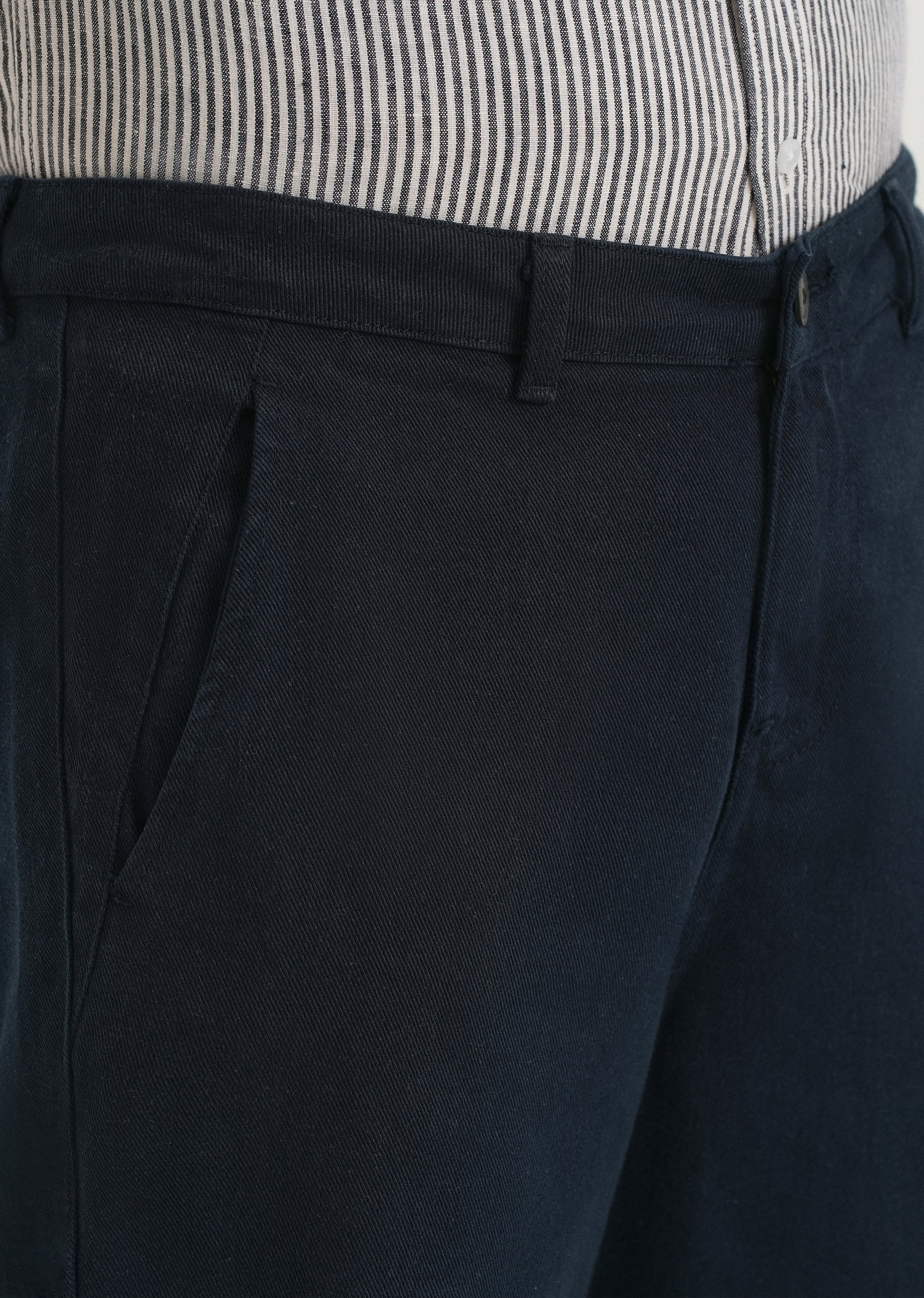 Navy Blue Drill Denim