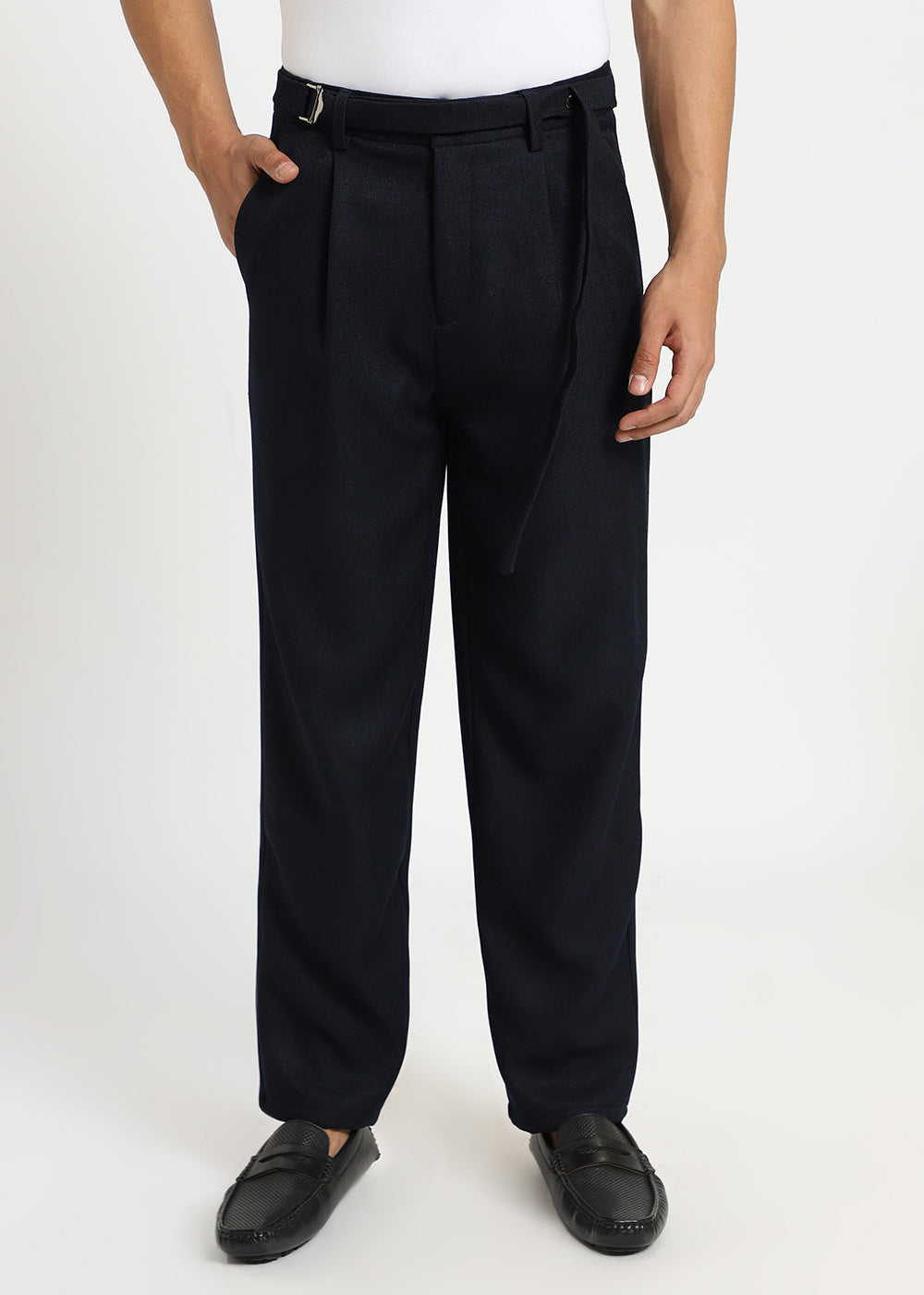 Navy Blue Gurkha Pant
