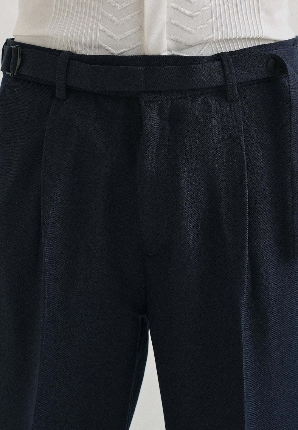 Navy Blue Gurkha Pant