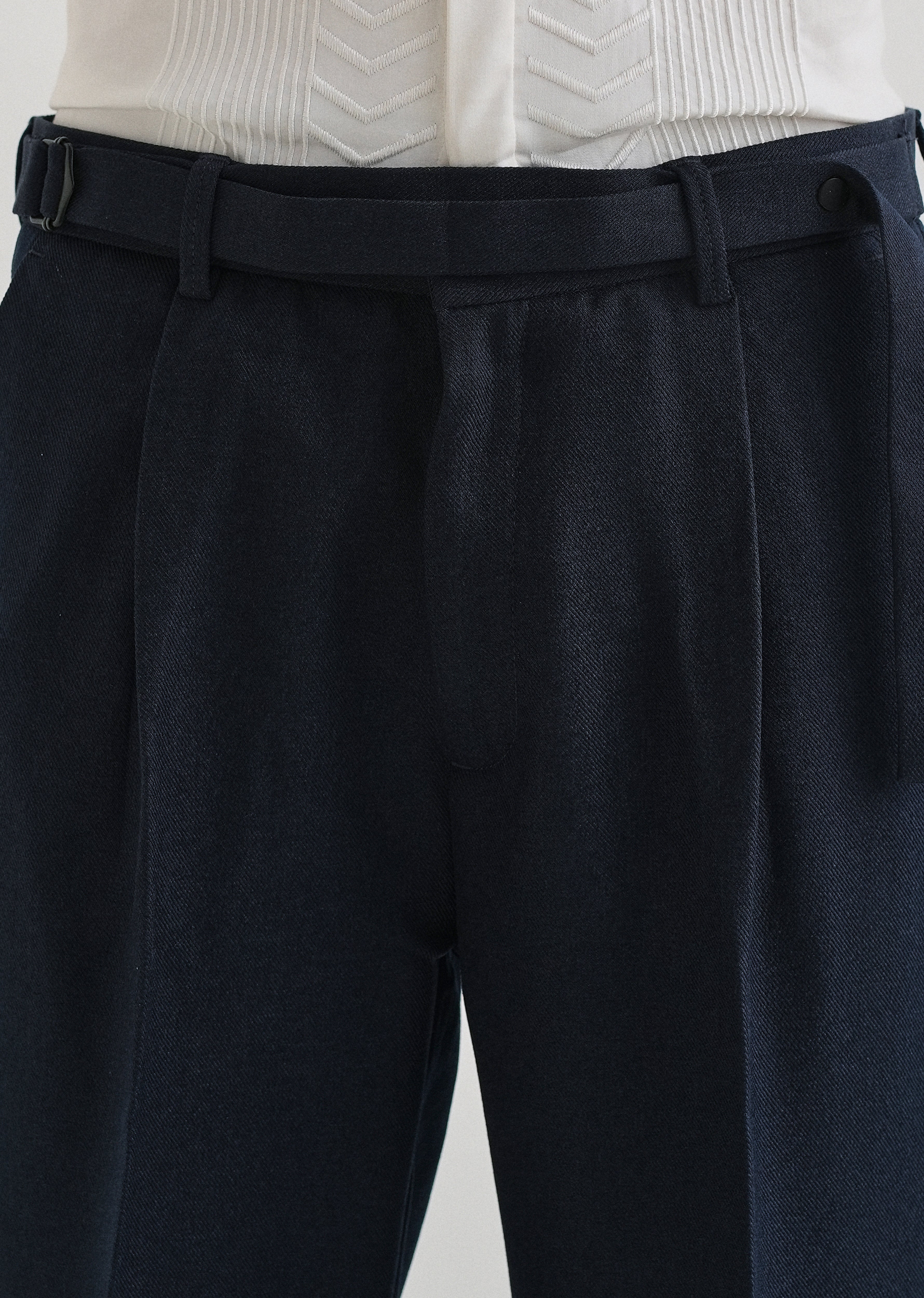Navy Blue Gurkha Pant