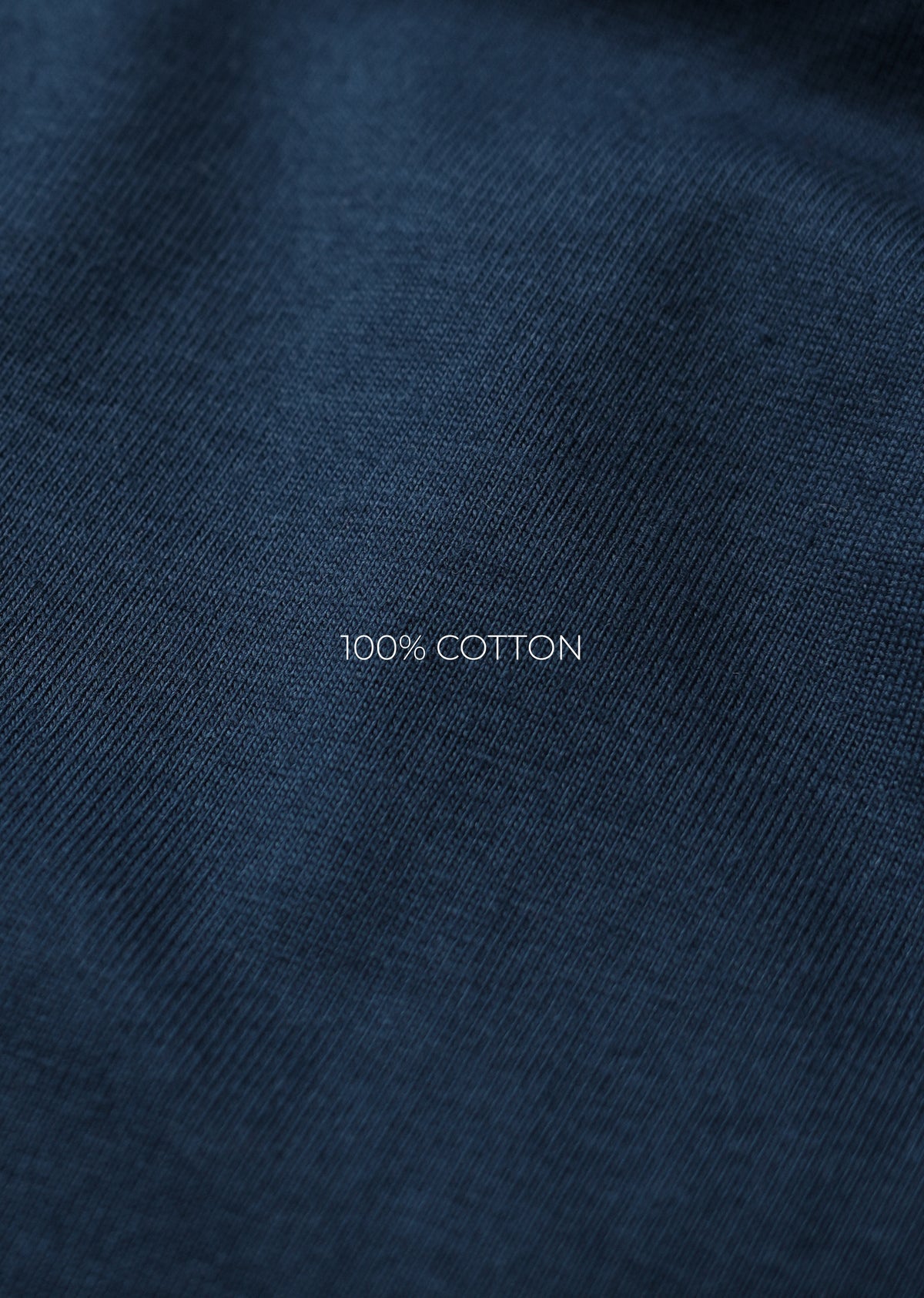 Navy Blue Wanderer Applique T-shirt