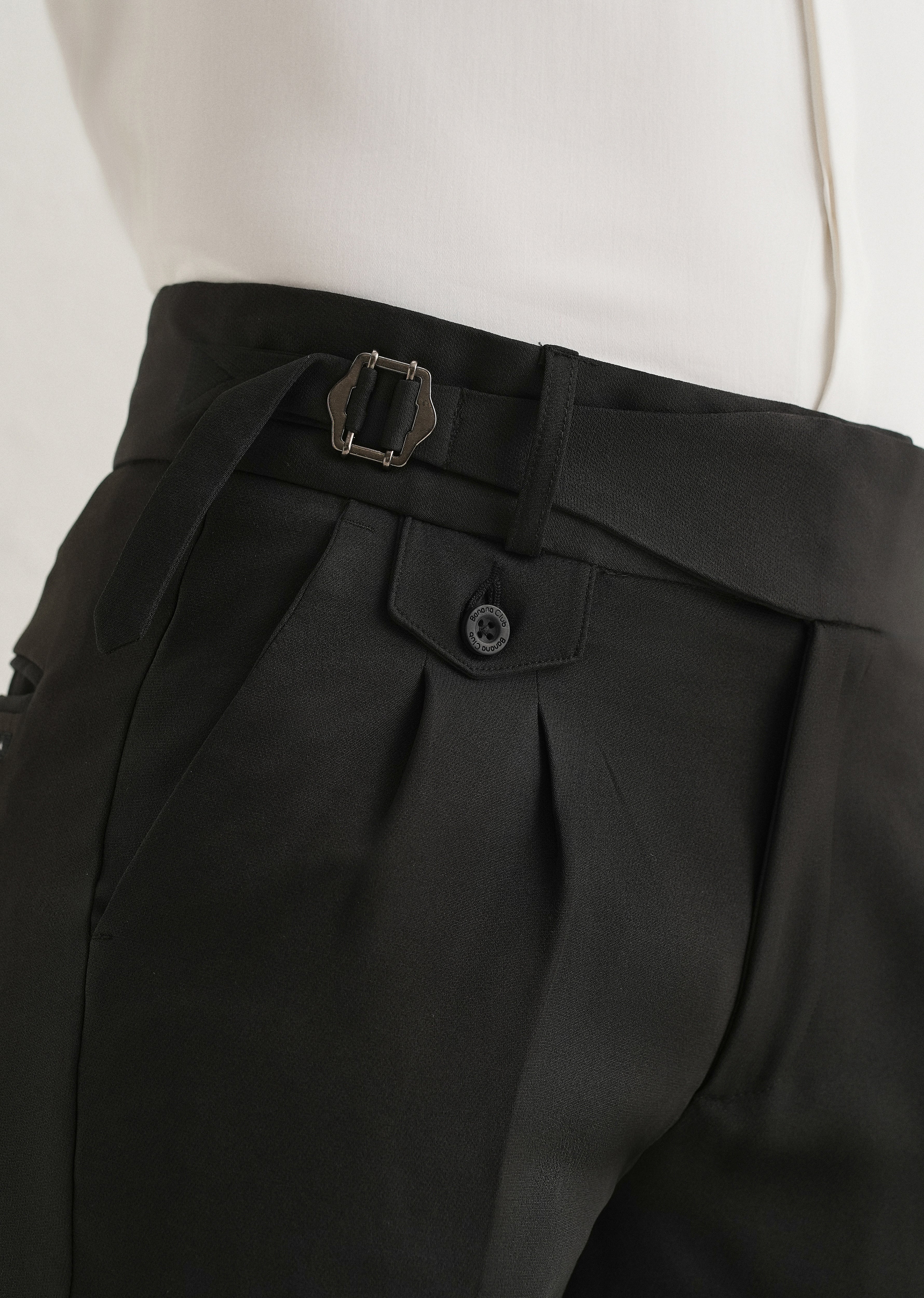 Night Black Gurkha Pant